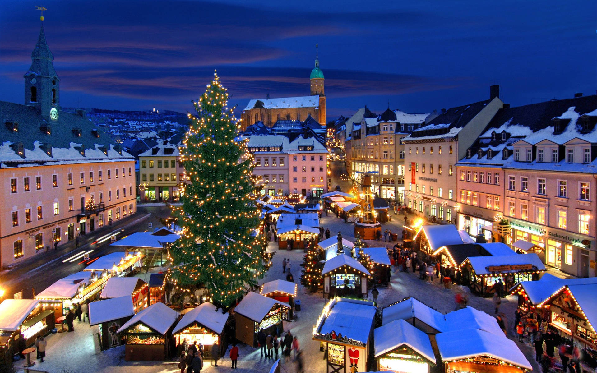 Christmas Market In Munich