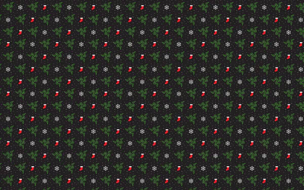Christmas Patterns Razer 4k