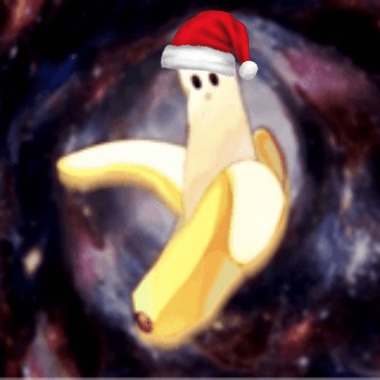 Christmas Pfp Of Peeled Banana