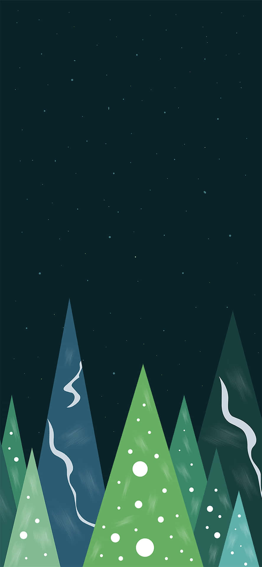 Christmas Pine Trees Vector Art Fondos De Pantalla Background