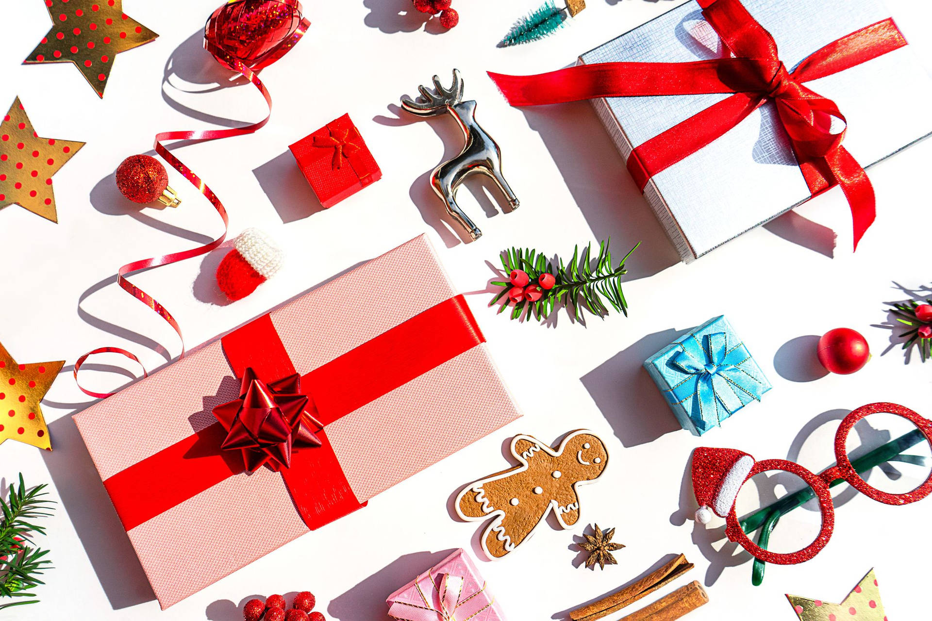 Christmas Presents Ideas Background