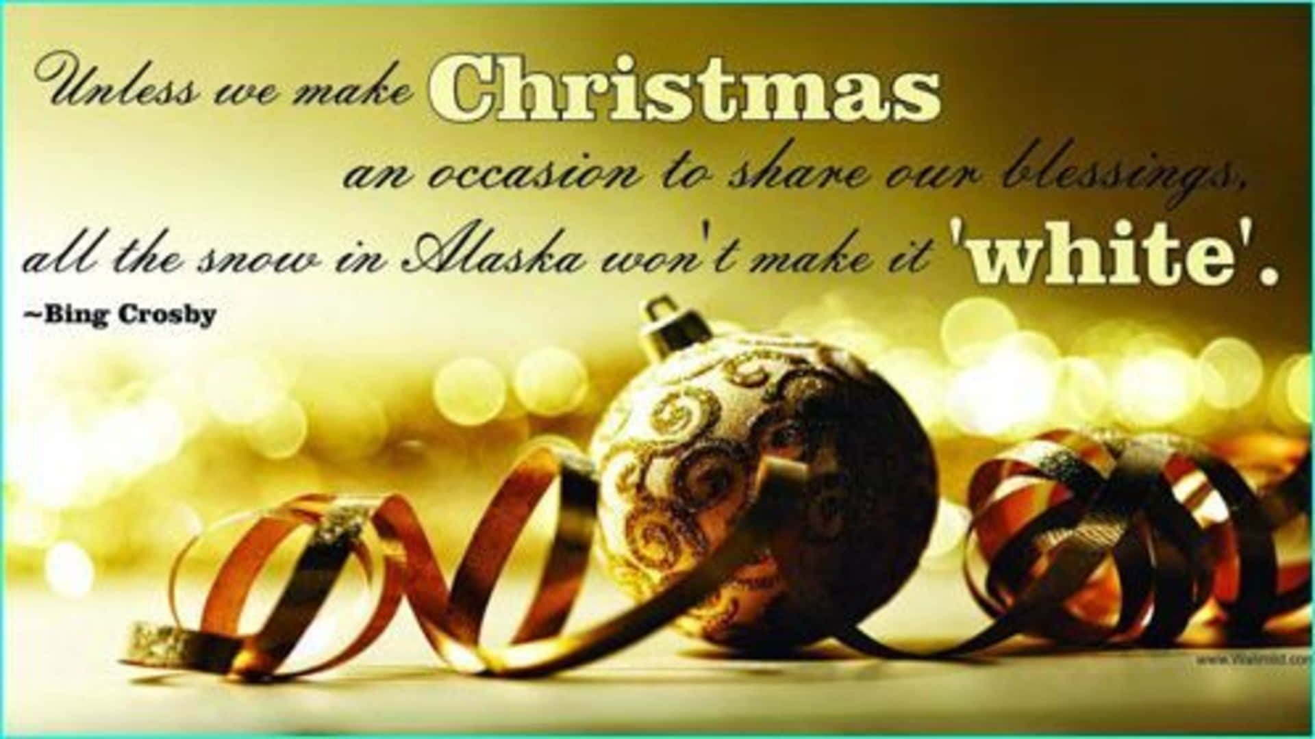 Christmas Quote Singer Background