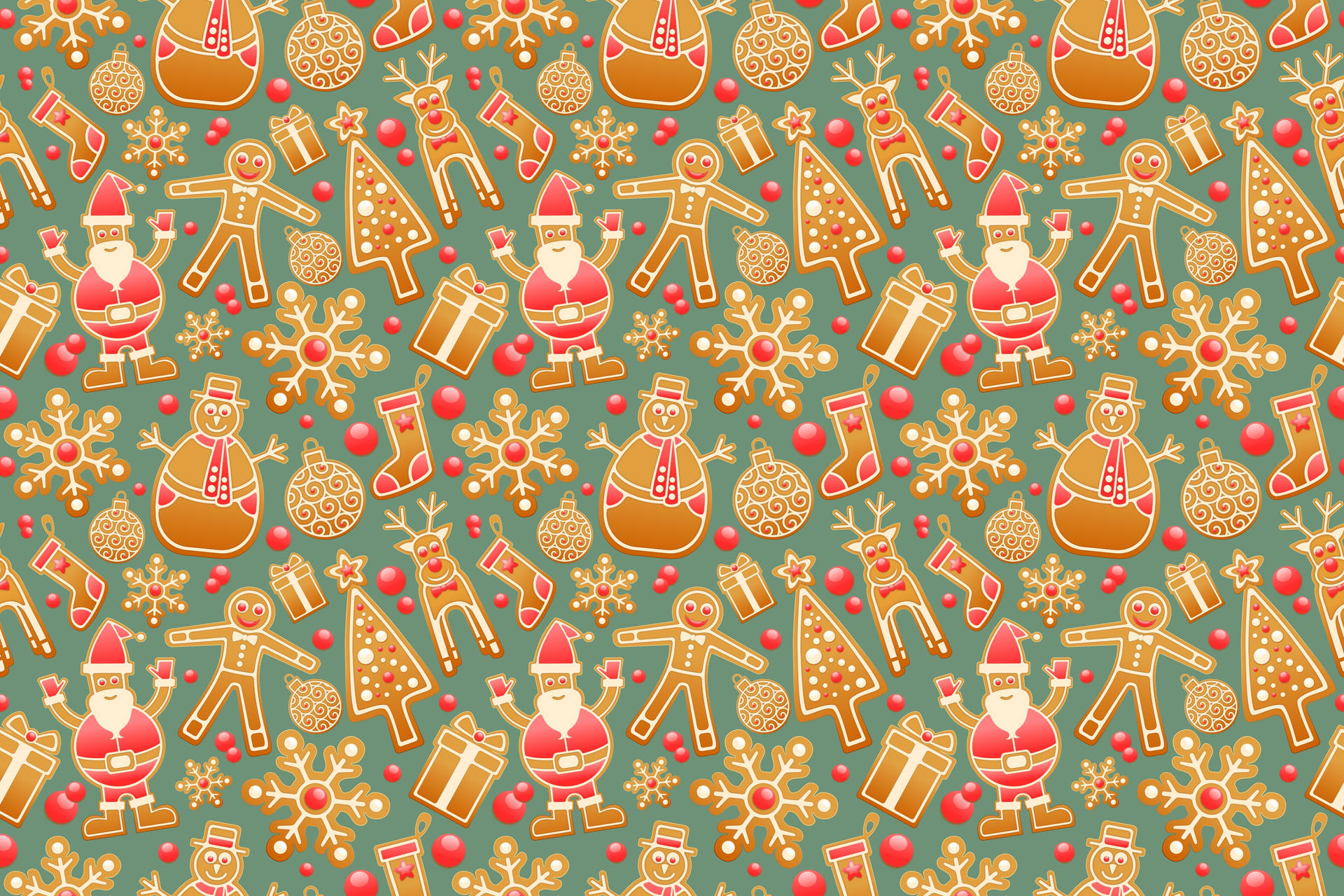 Christmas Snowman Poster Background
