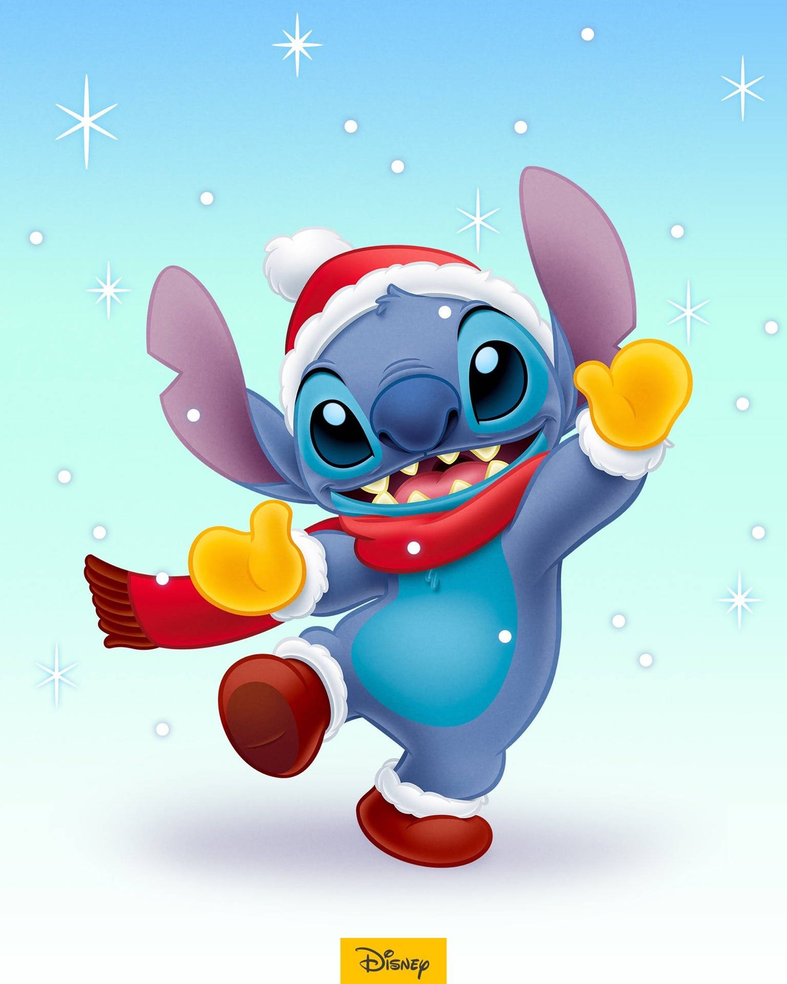Christmas Stitch 3d Drawing Background