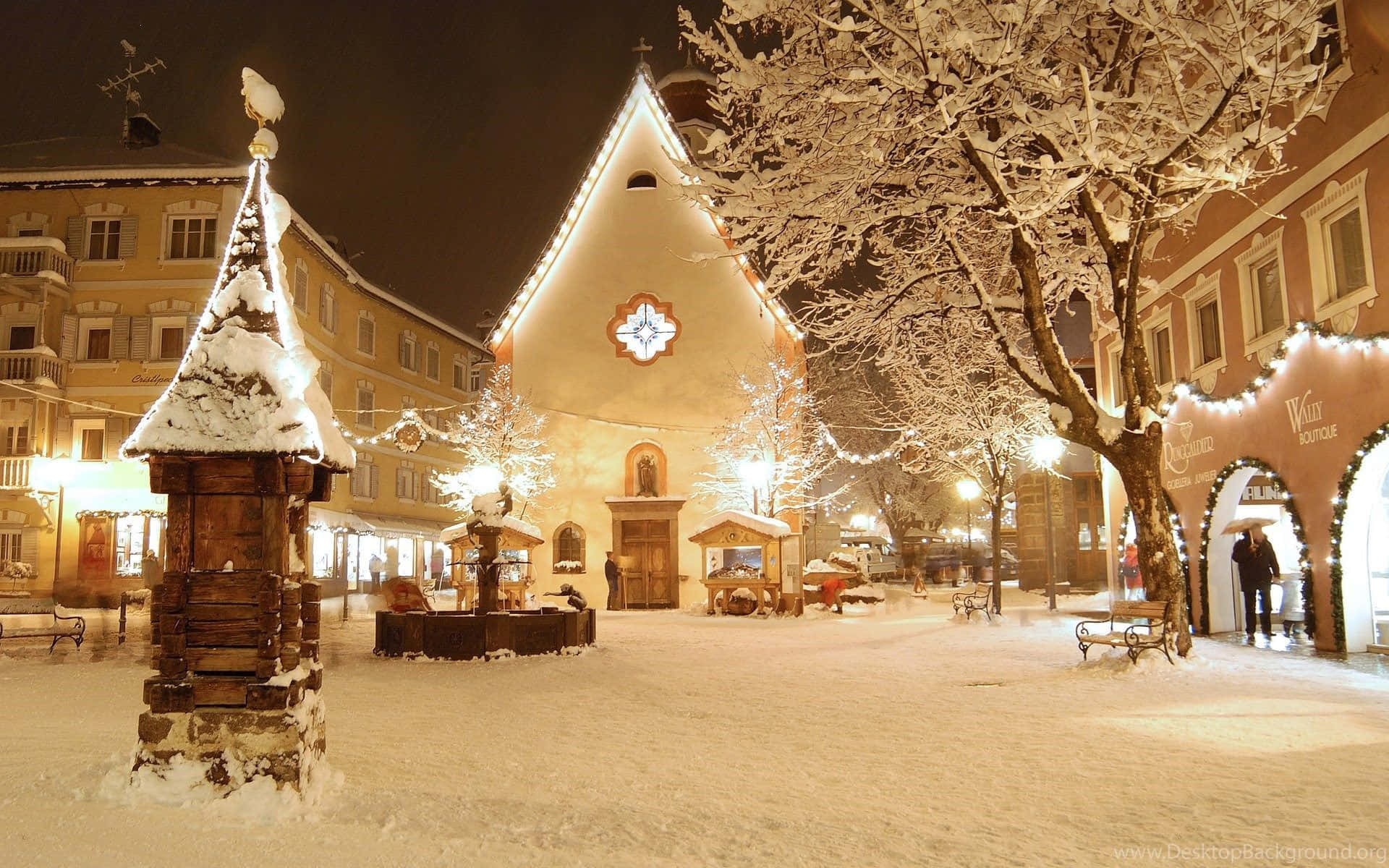 Christmas Winter [wallpaper] Background