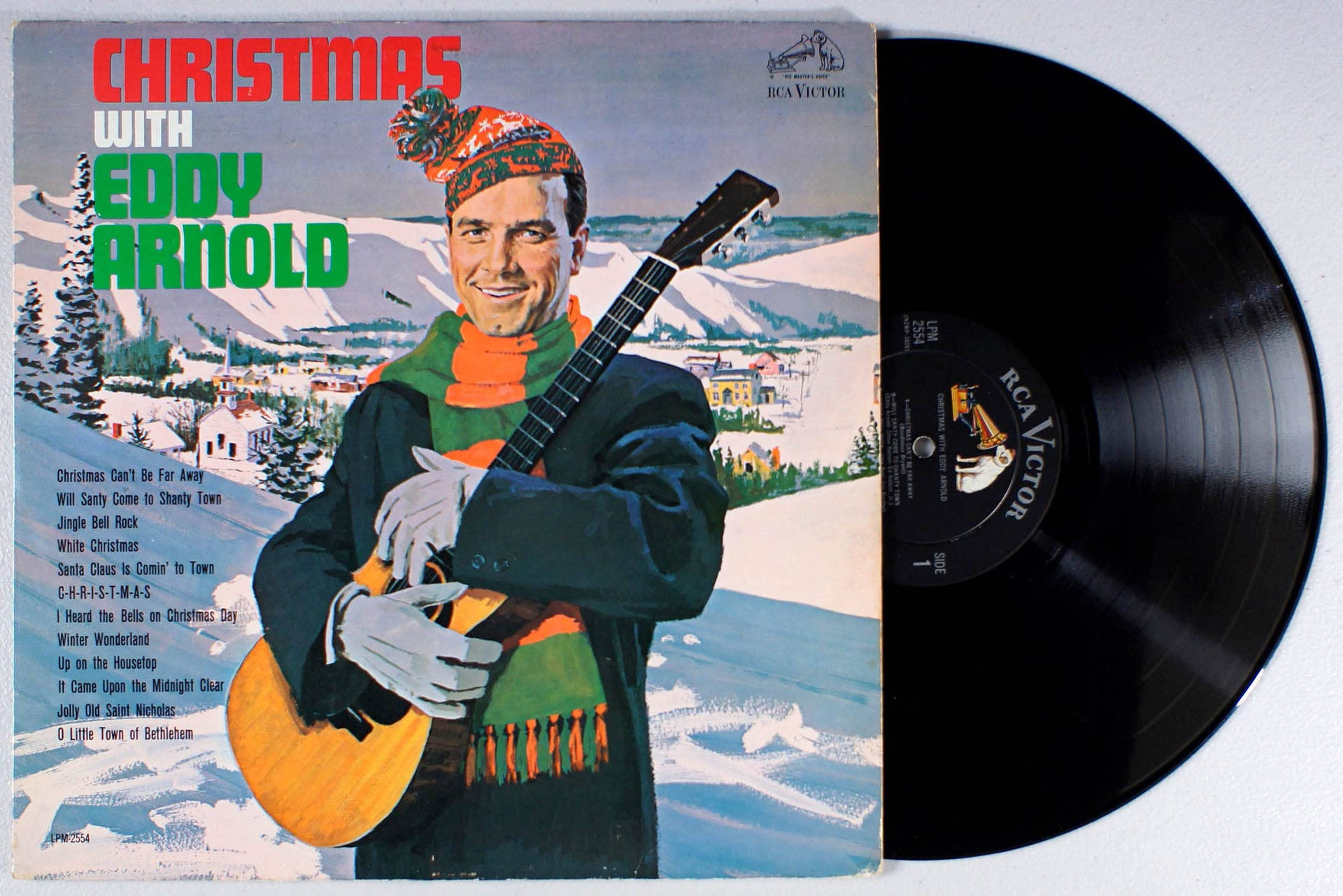 Christmas With Eddy Arnold 1962 Vinyl Cover