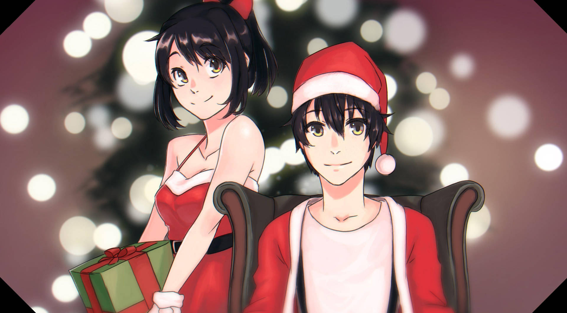 Christmas With Yandere Simulator Background