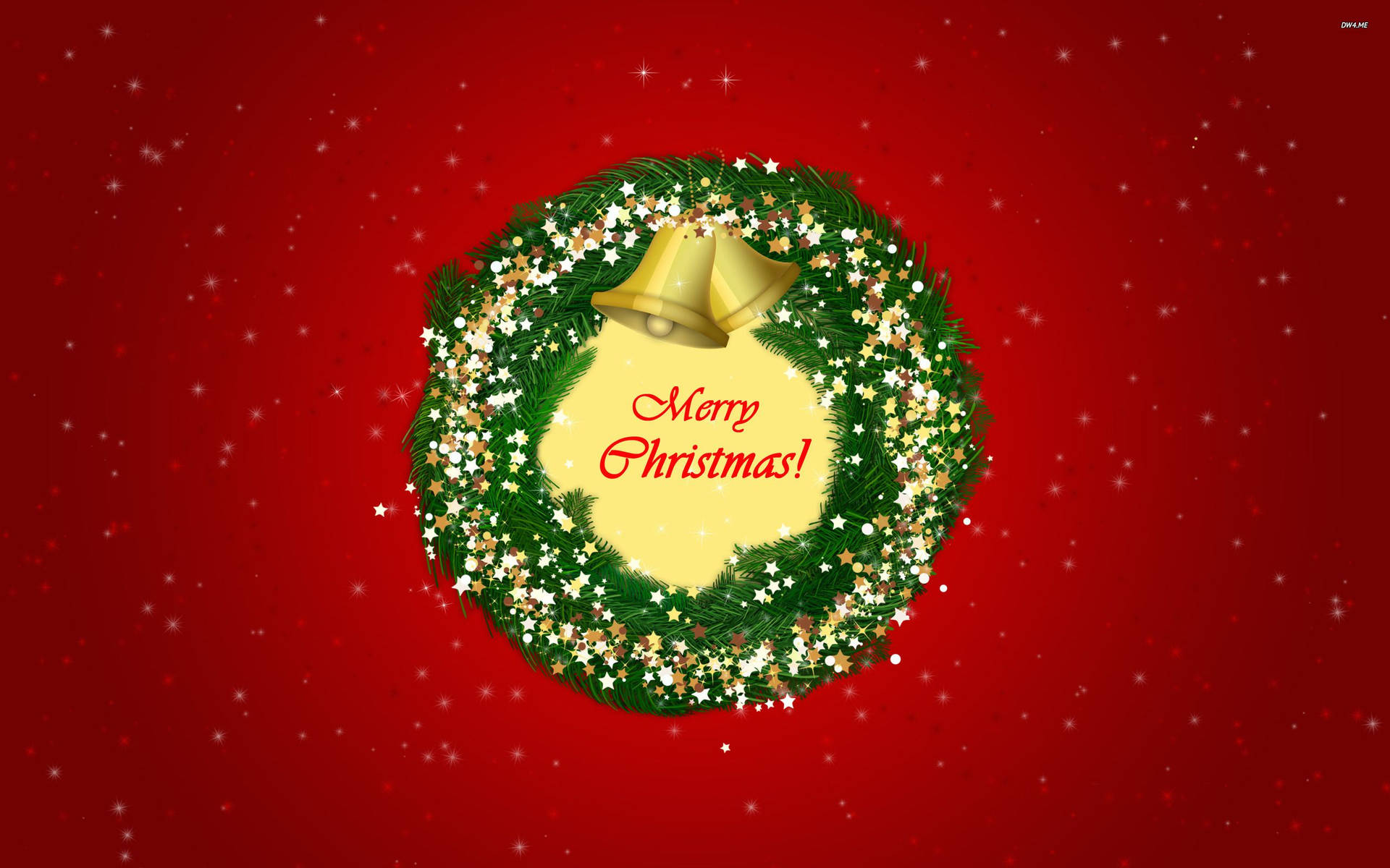 Christmas Wreath Traditional Design Background