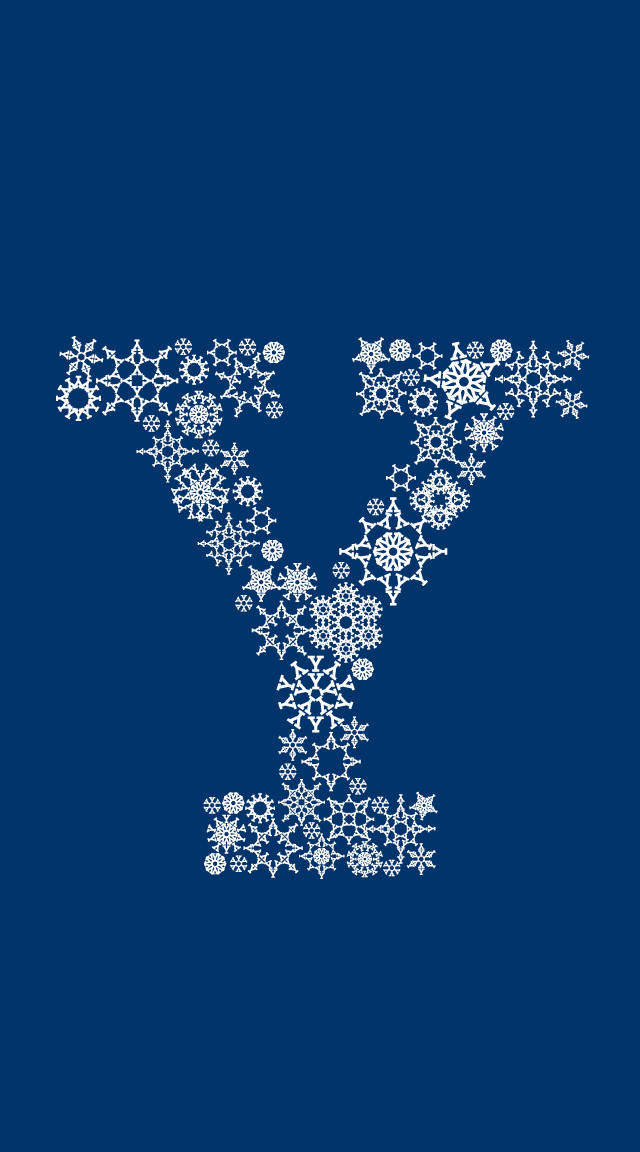 Christmas Yale University Y Background