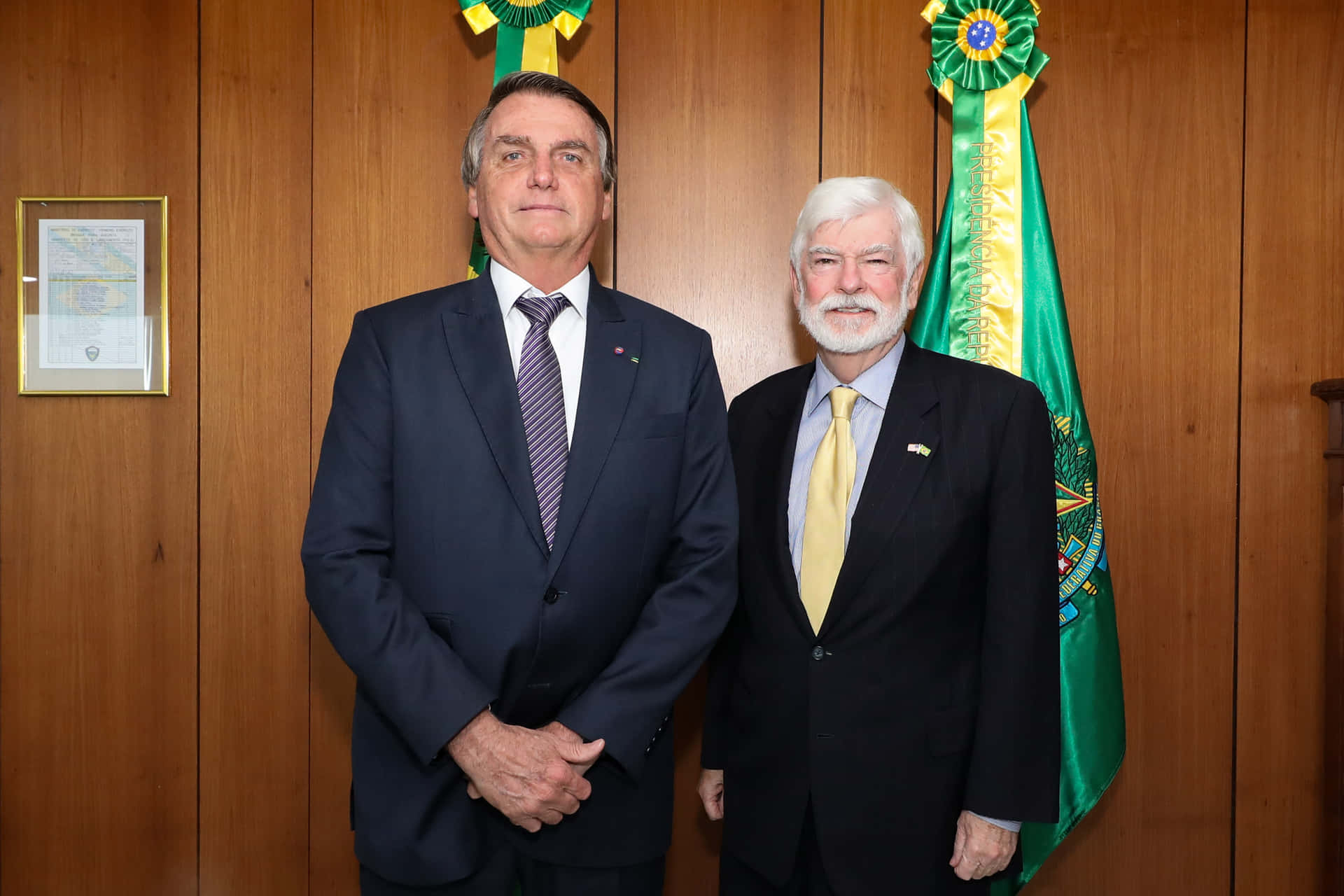 Christopher Dodd And Jair Bolsonaro
