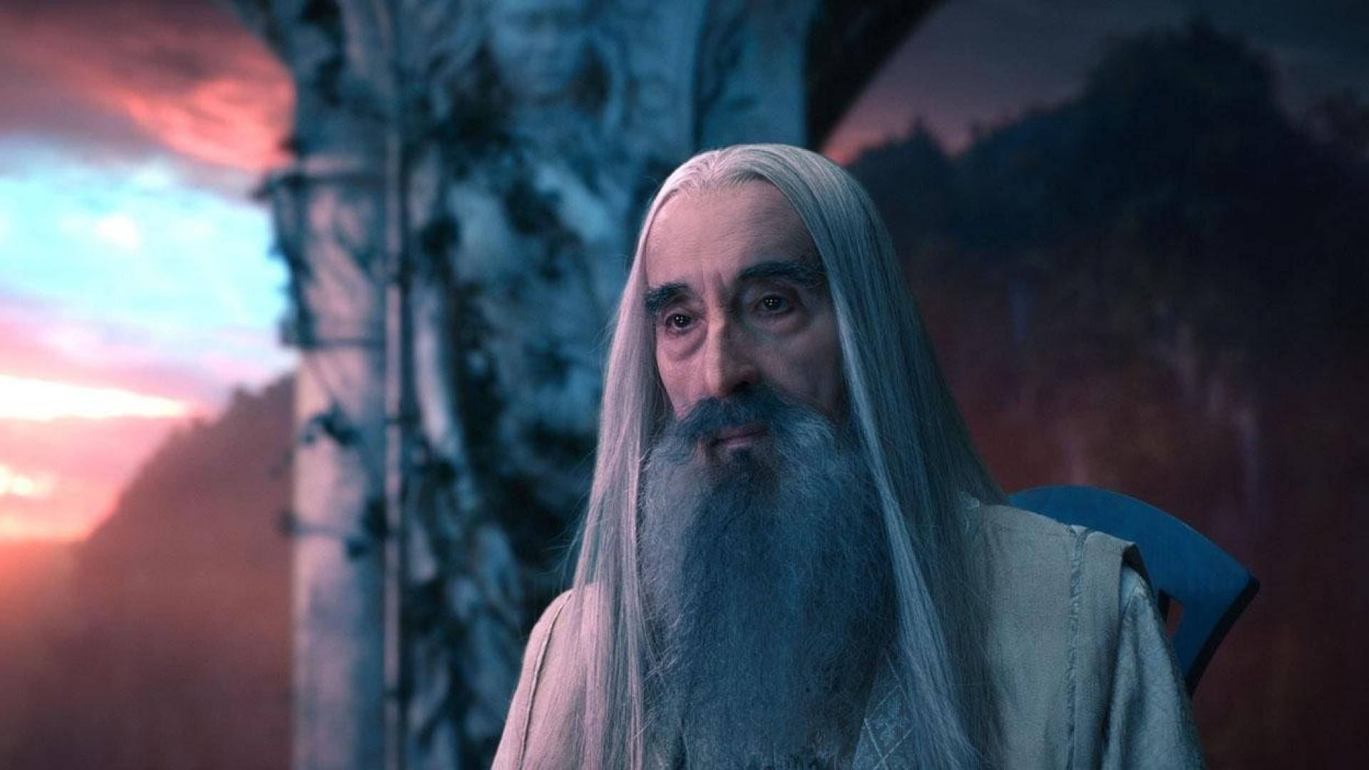 Christopher Lee In Lord Of The Rings