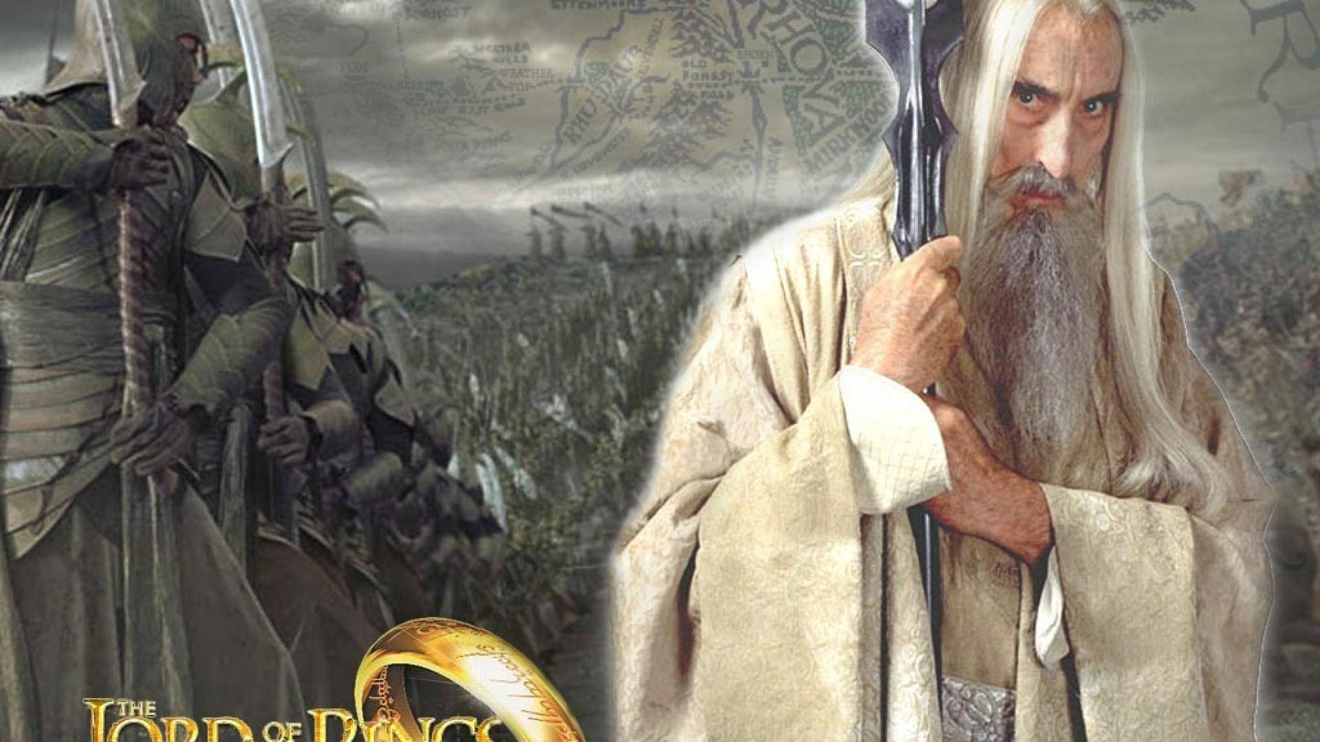 Christopher Lee Saruman Background