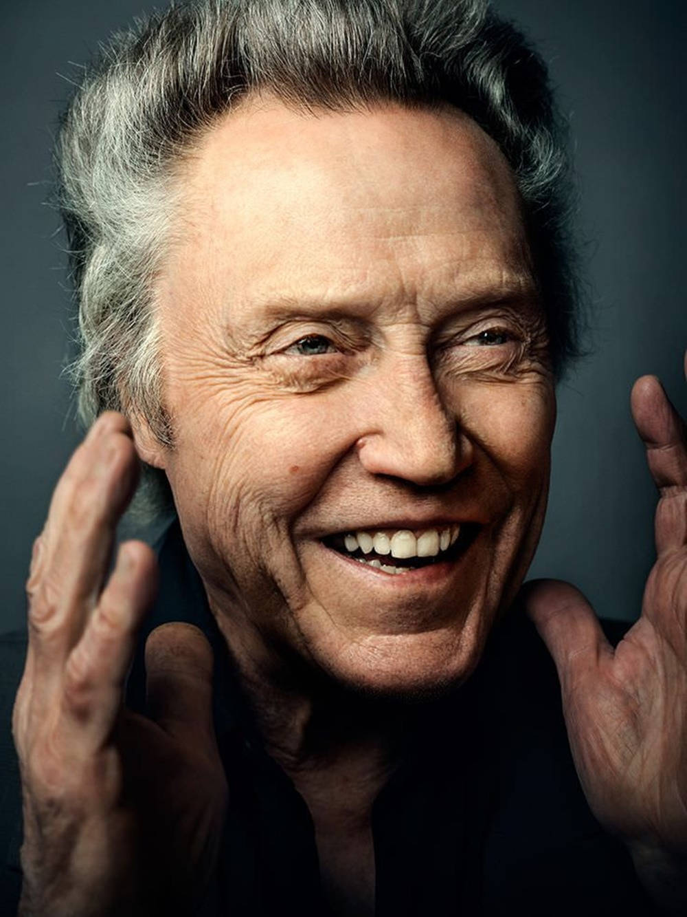 Christopher Walken Laughing Background