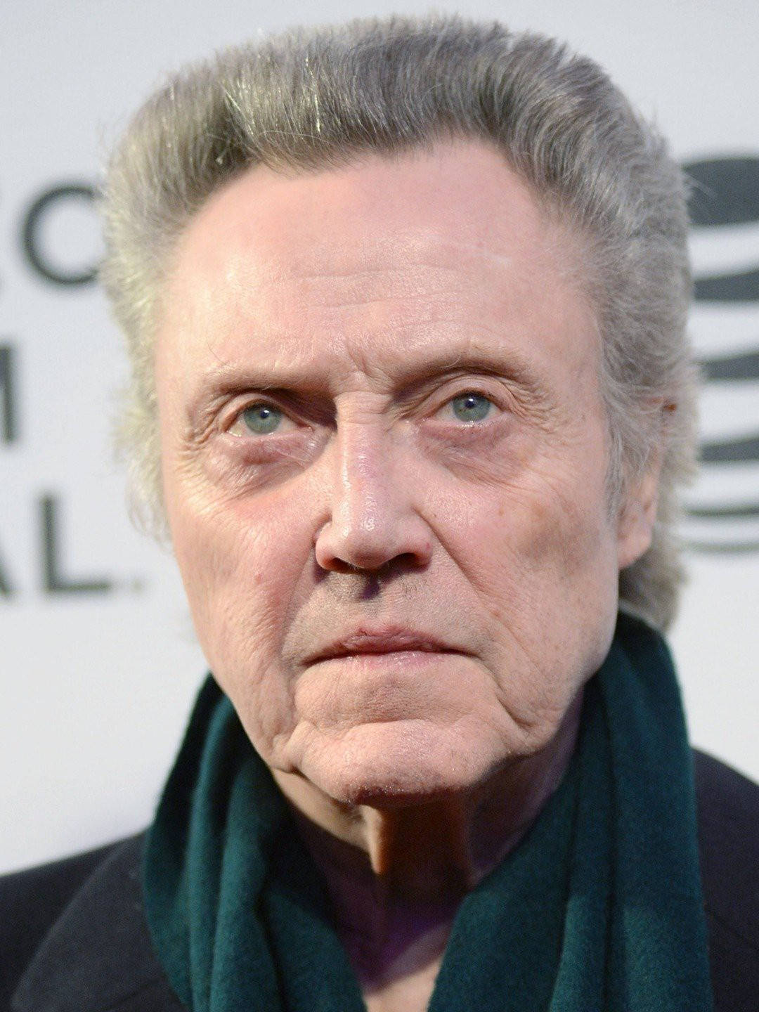 Christopher Walken With Green Scarf Background