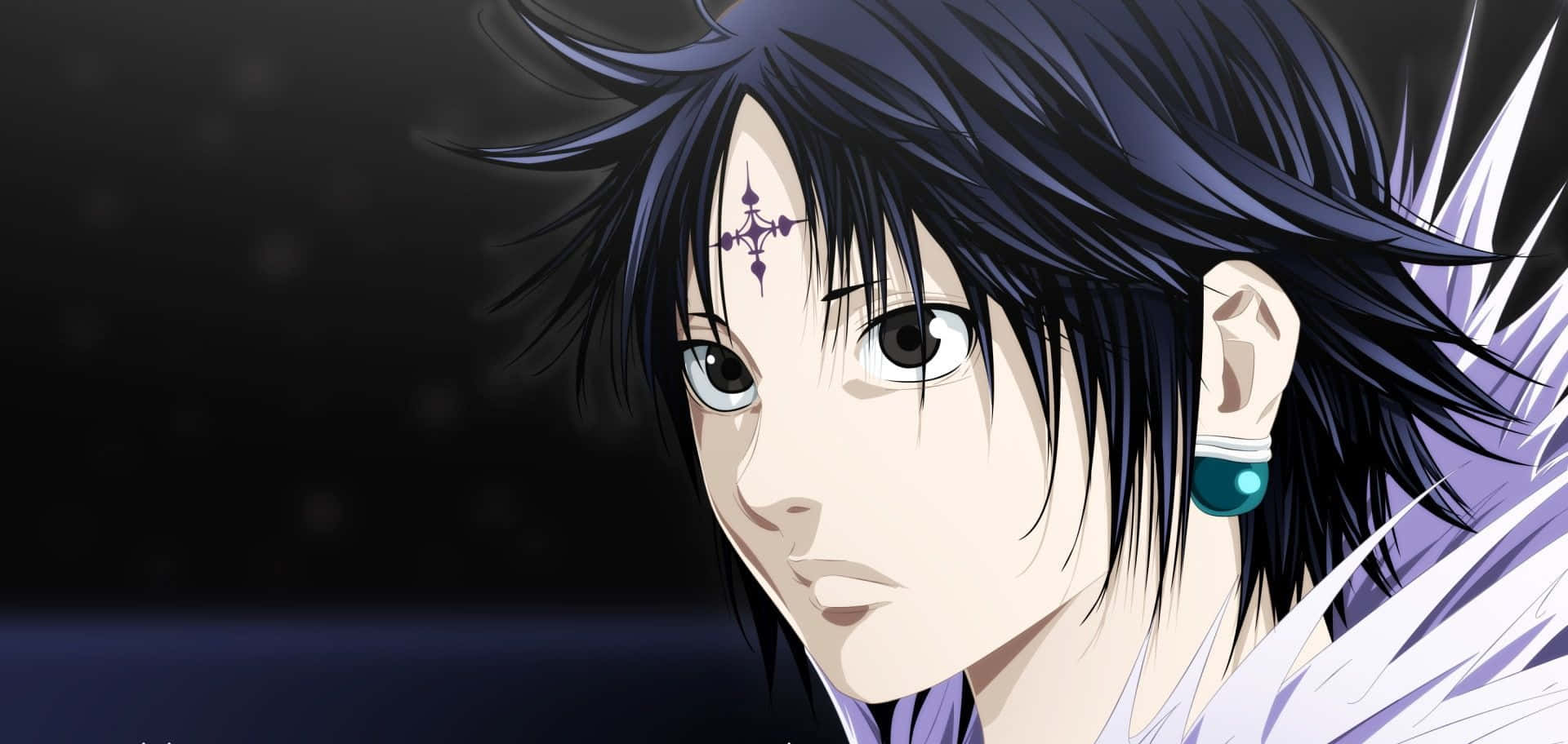 Chrollo Lucilfer Cute Face Background