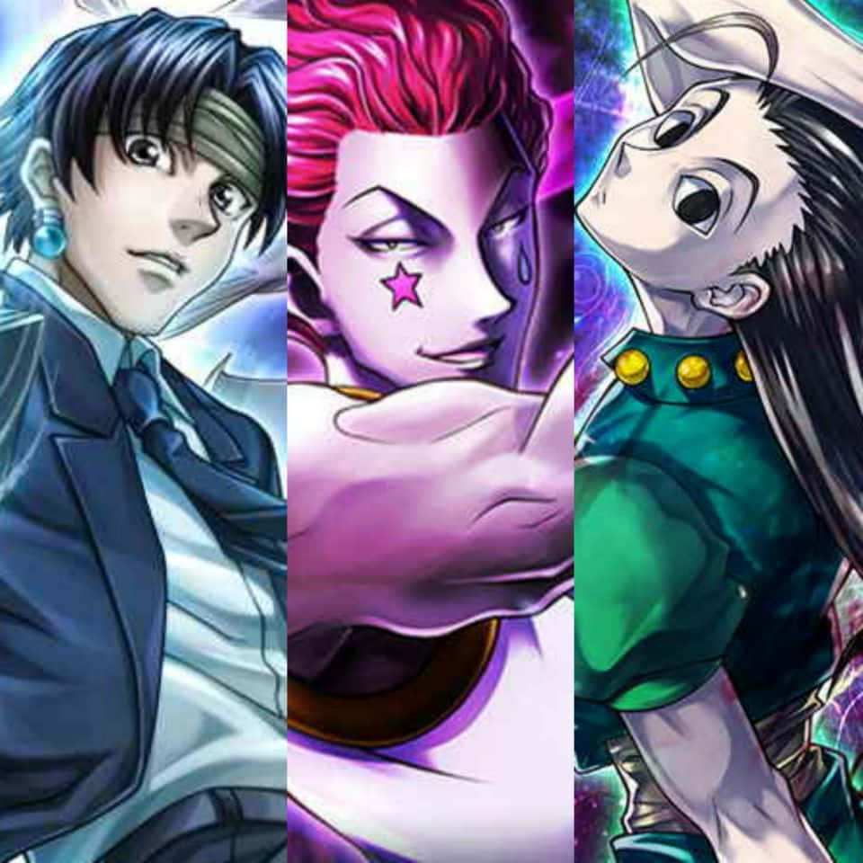 Chrollo Lucilfer, Hisoka, And Illumi Background