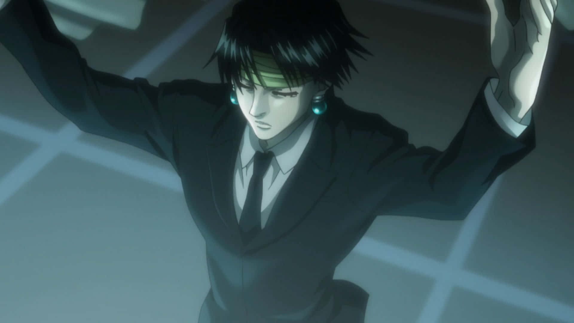 Chrollo Lucilfer Making A Plan To Outsmart His Enemies Background