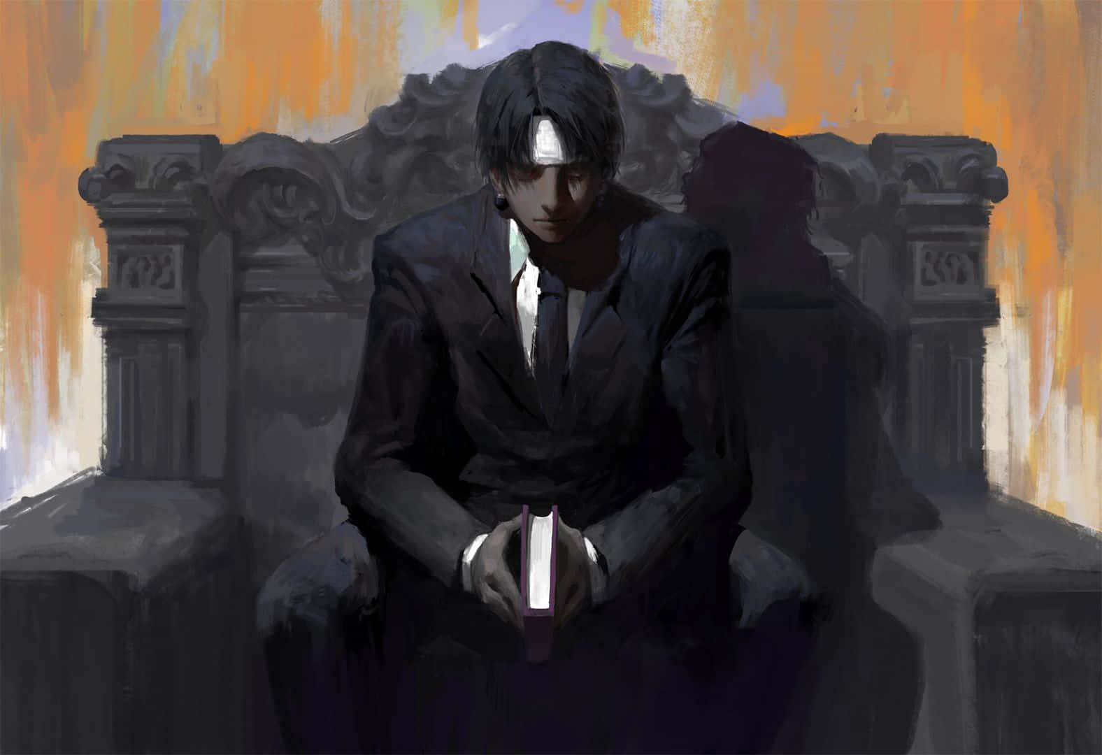 Chrollo Lucilfer Painting Background