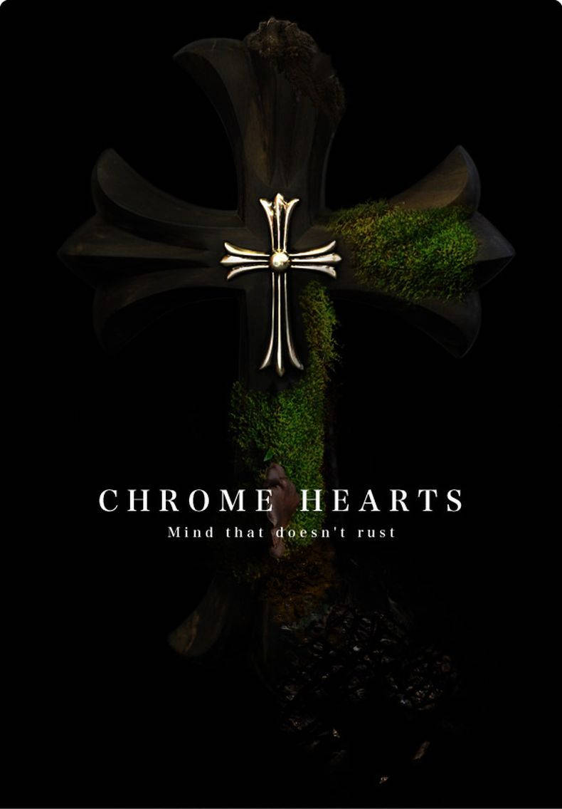Chrome Hearts Brand Logo Background