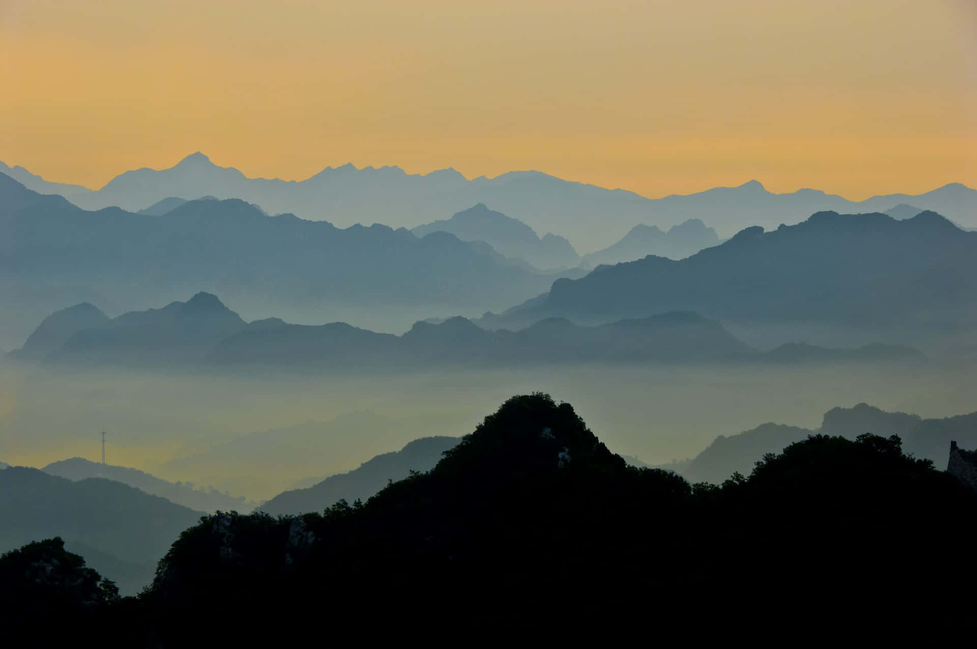 Chrome Os Morning Fog Background