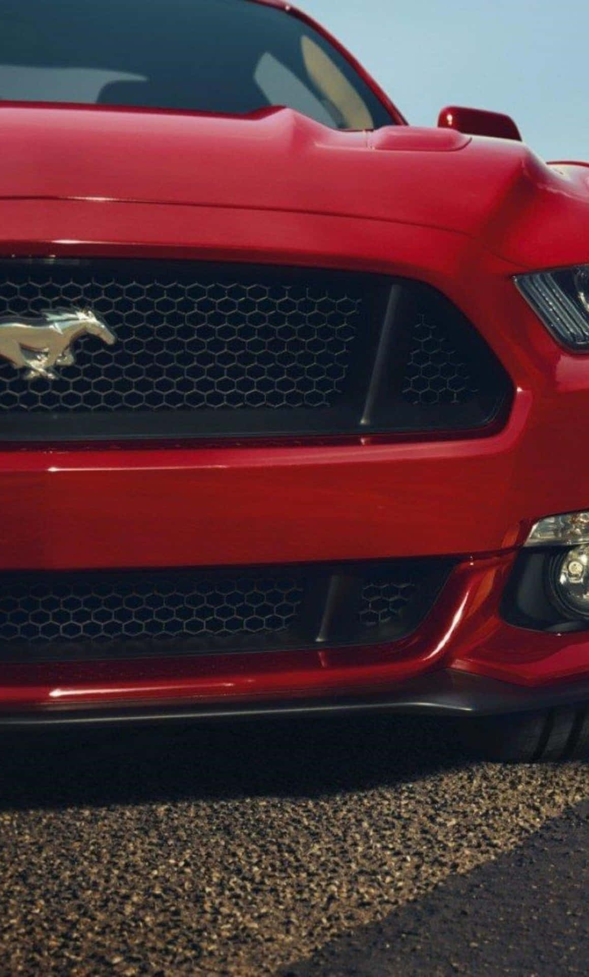 Chrome Red Car With Latest Iphone Background