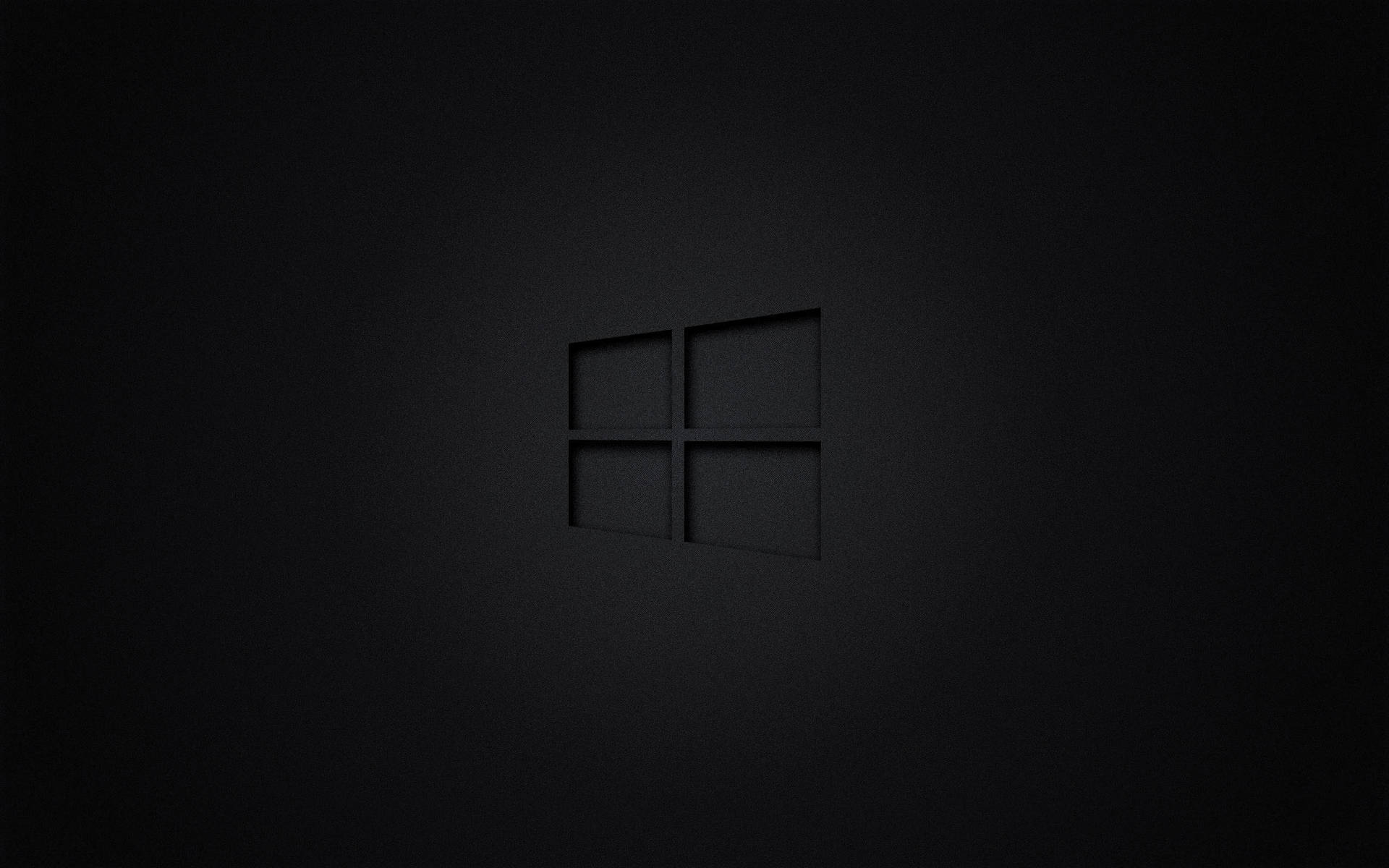 Chrome Windows Logo In Black Background