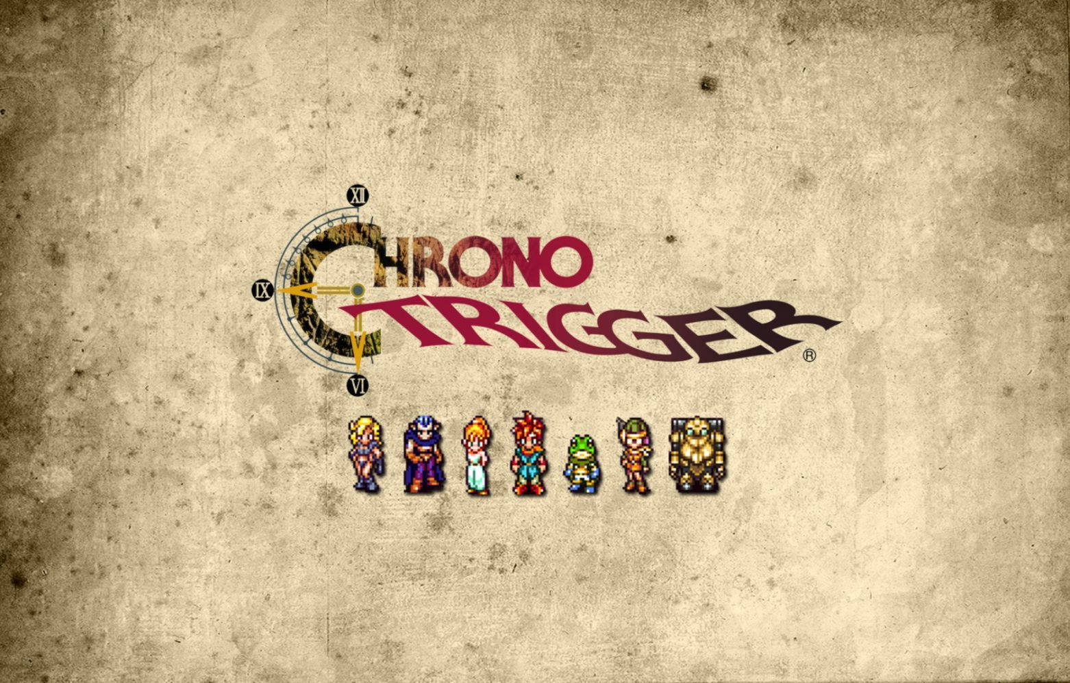 Chrono Trigger Miniature Poster Background