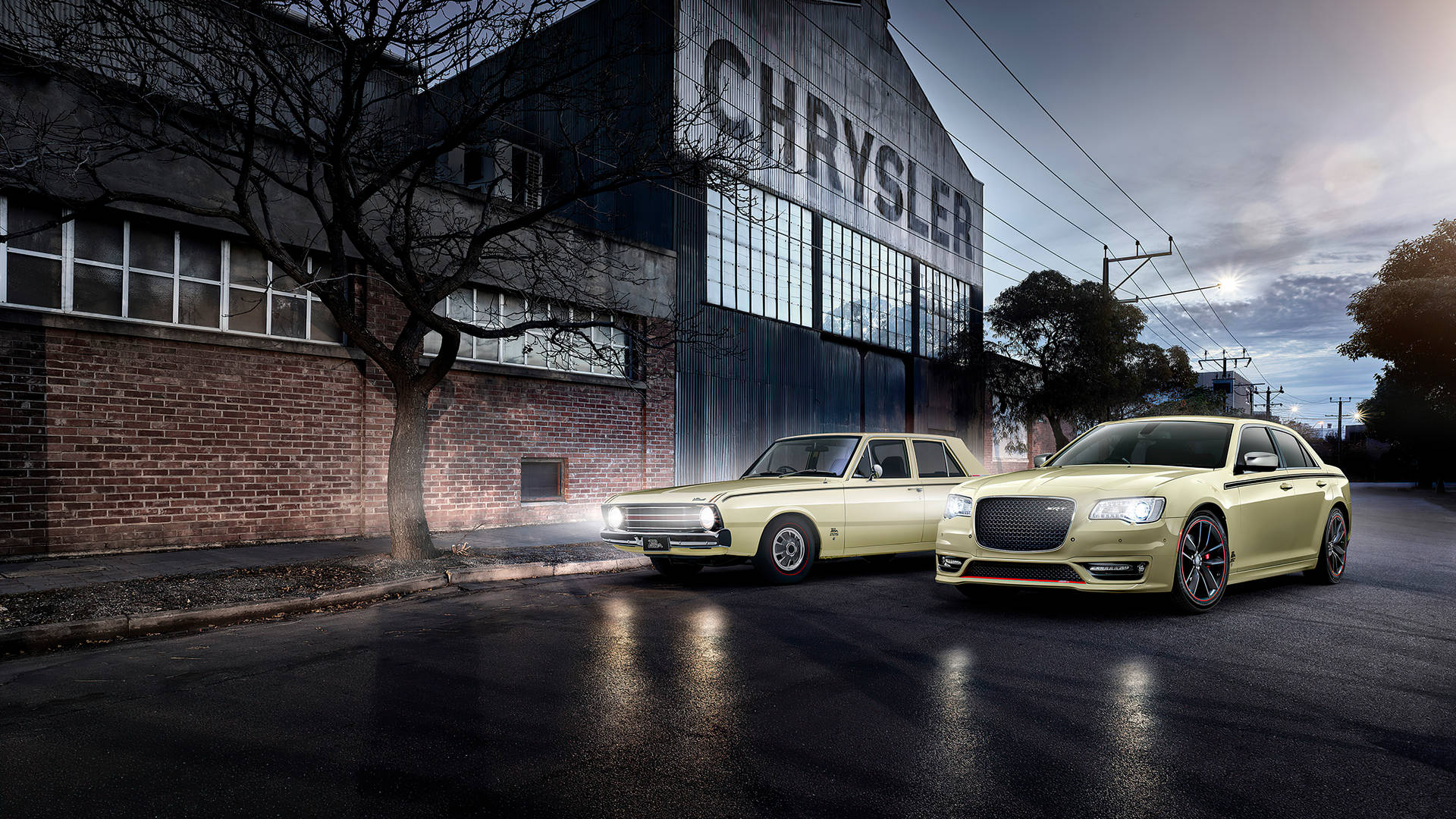 Chrysler Car Artwork Background