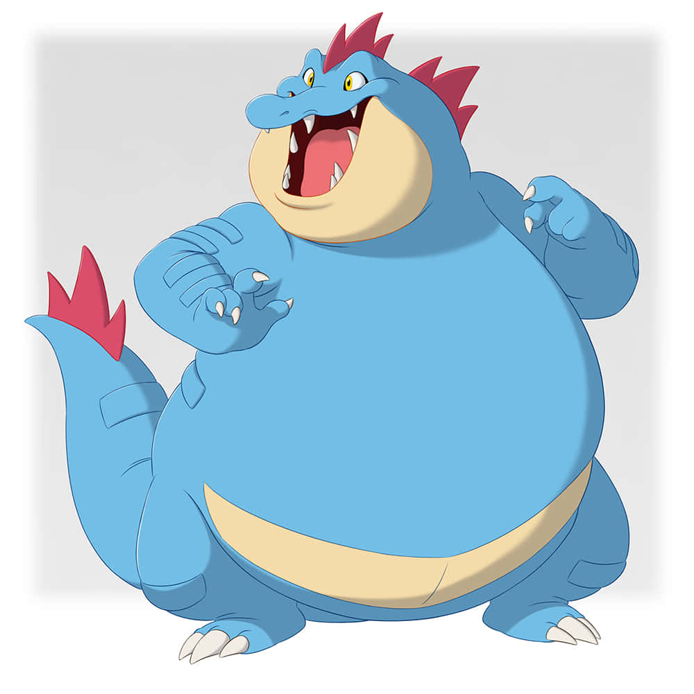 Chubby Feraligatr Background