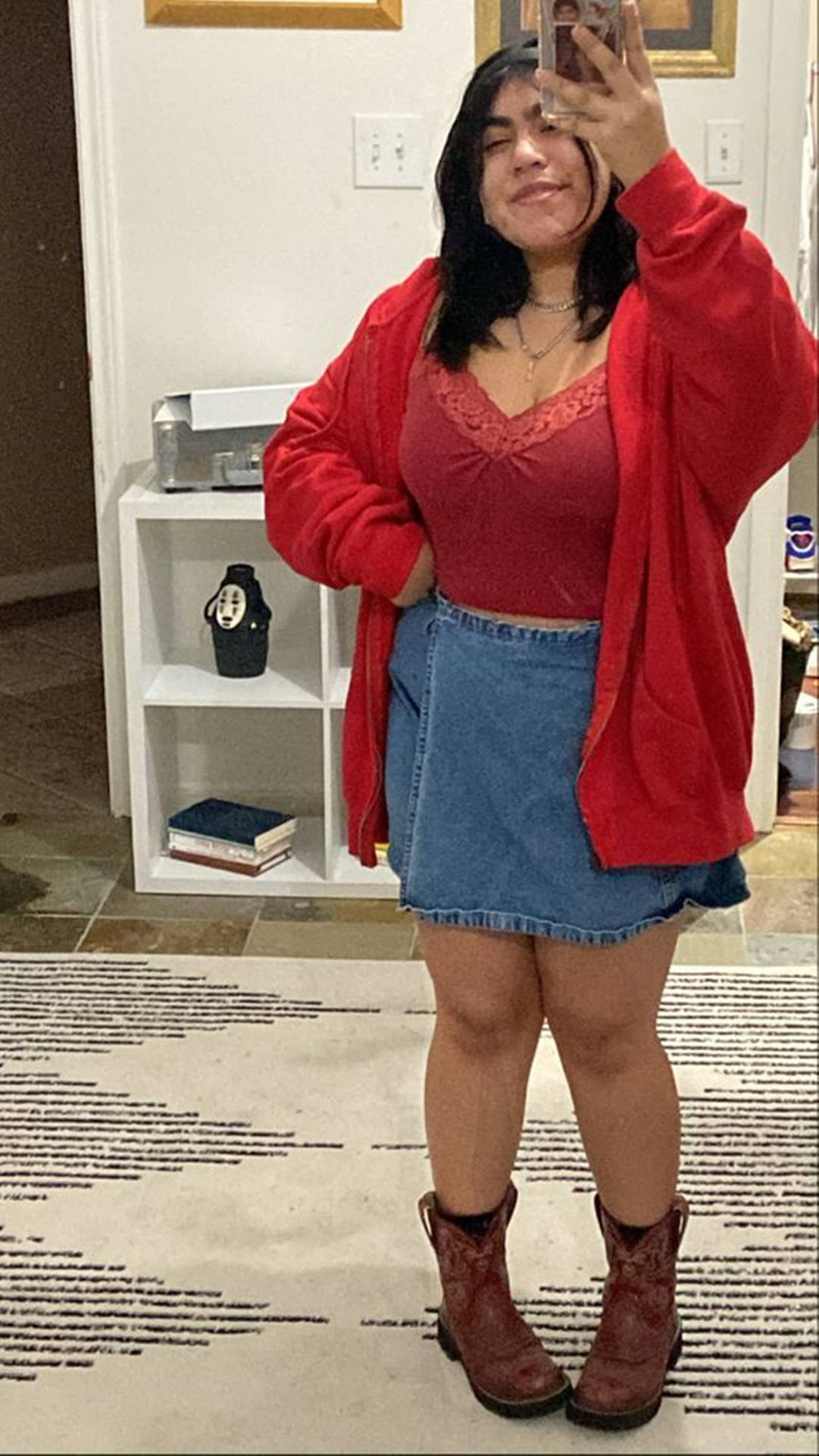 Chubby Teen Red Jacket