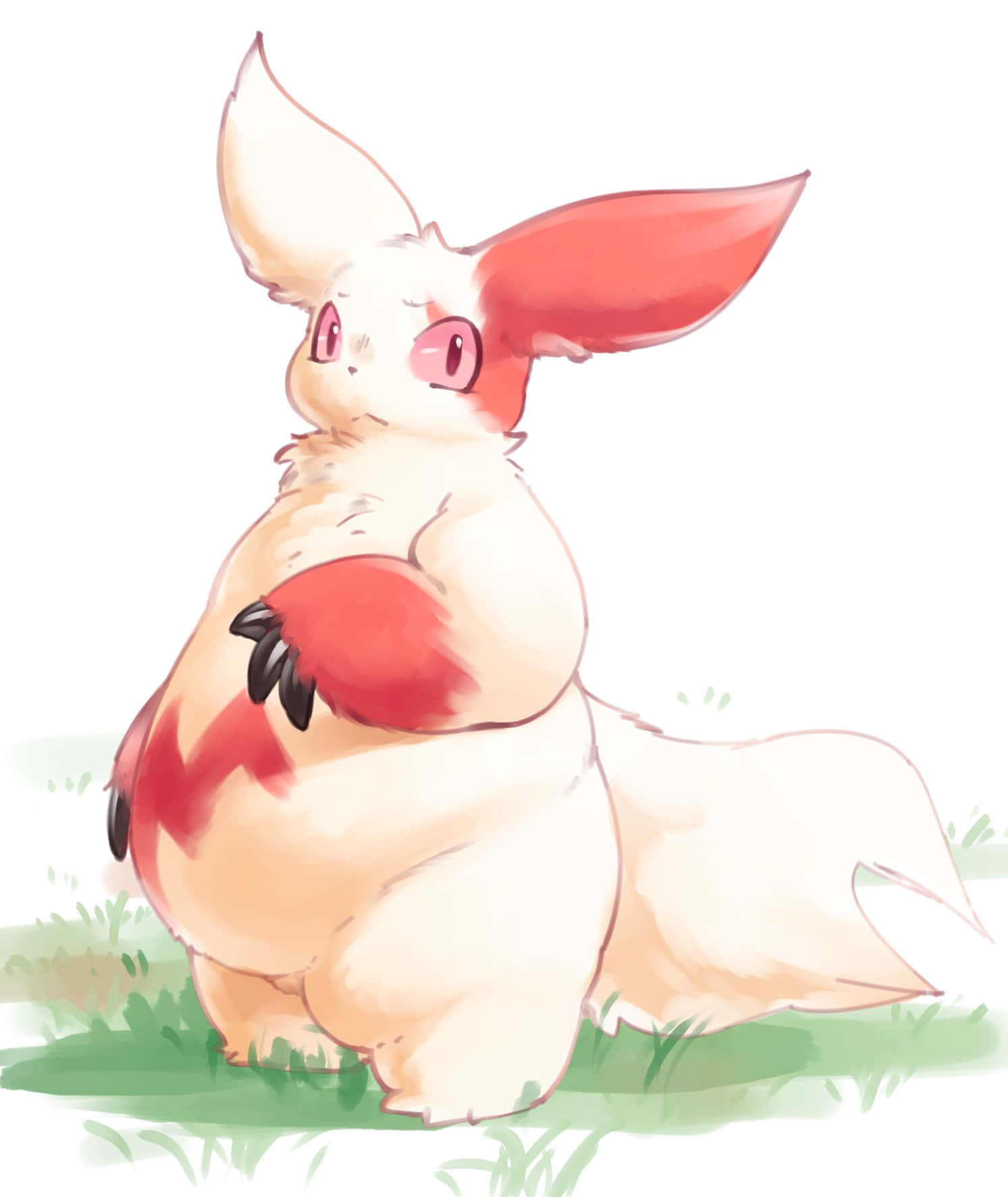 Chubby Zangoose Background