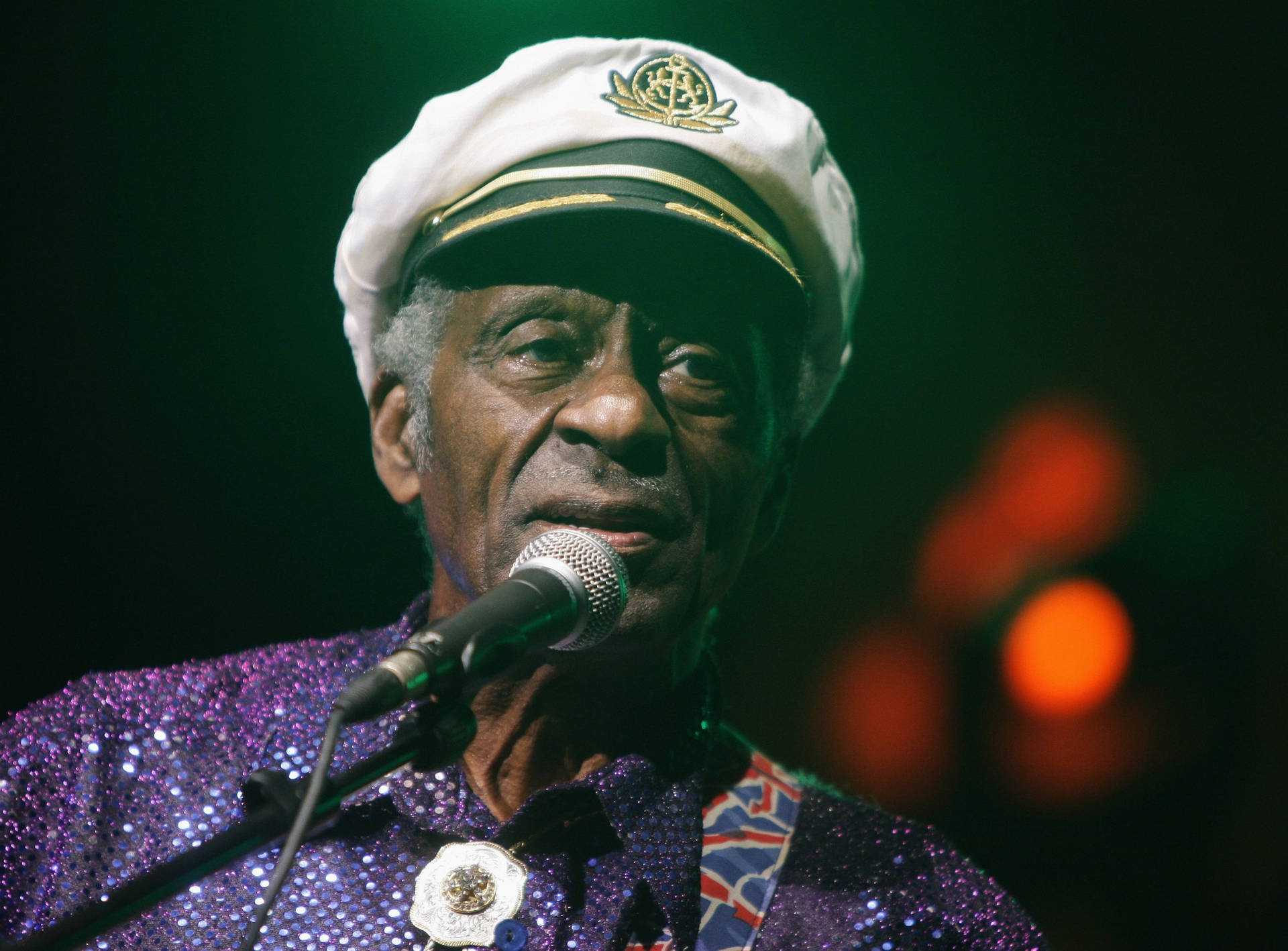 Chuck Berry Captain Hat