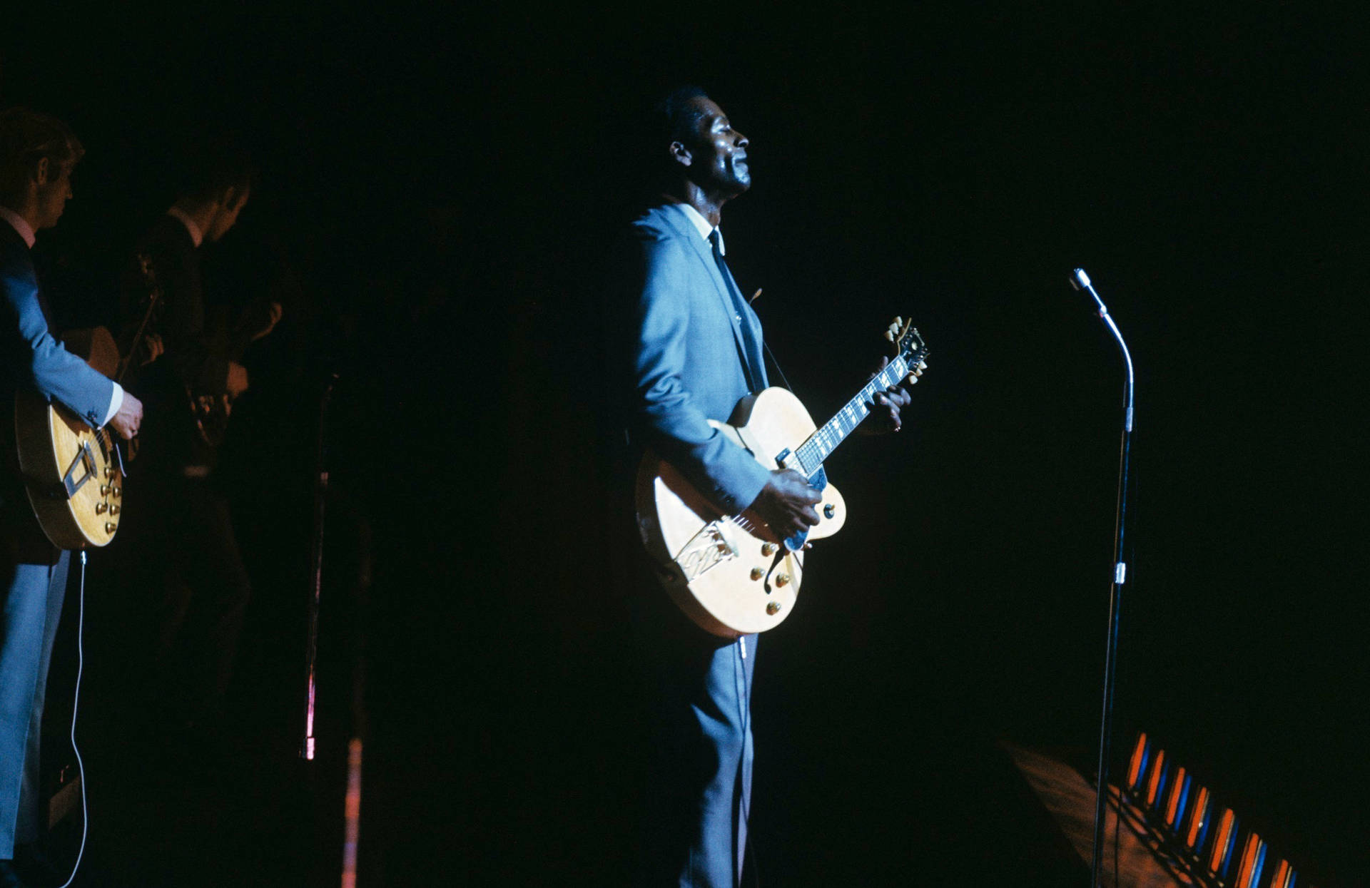 Chuck Berry In London Background