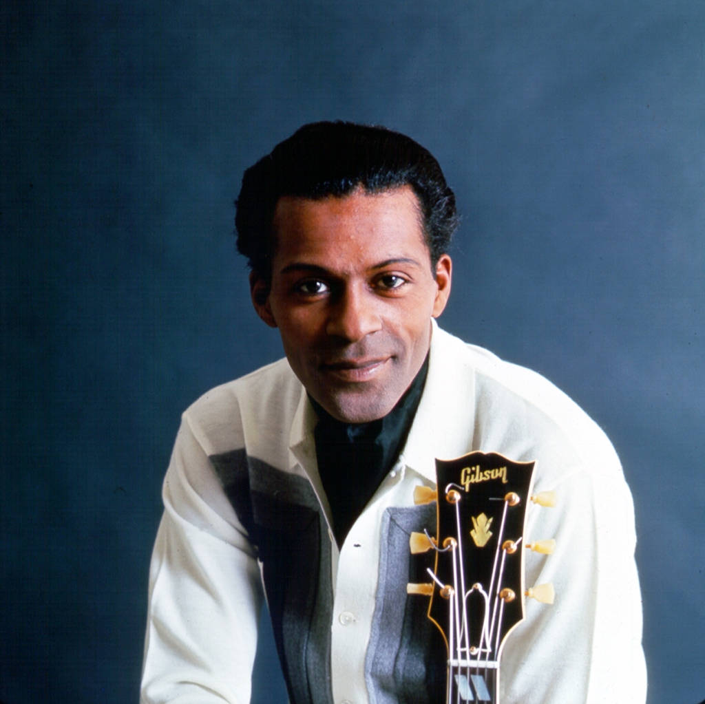 Chuck Berry Portrait Session Background