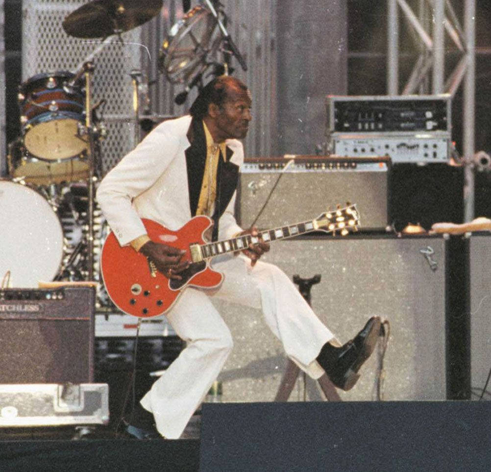 Chuck Berry Rock And Roll Hall Of Fame Concert Background