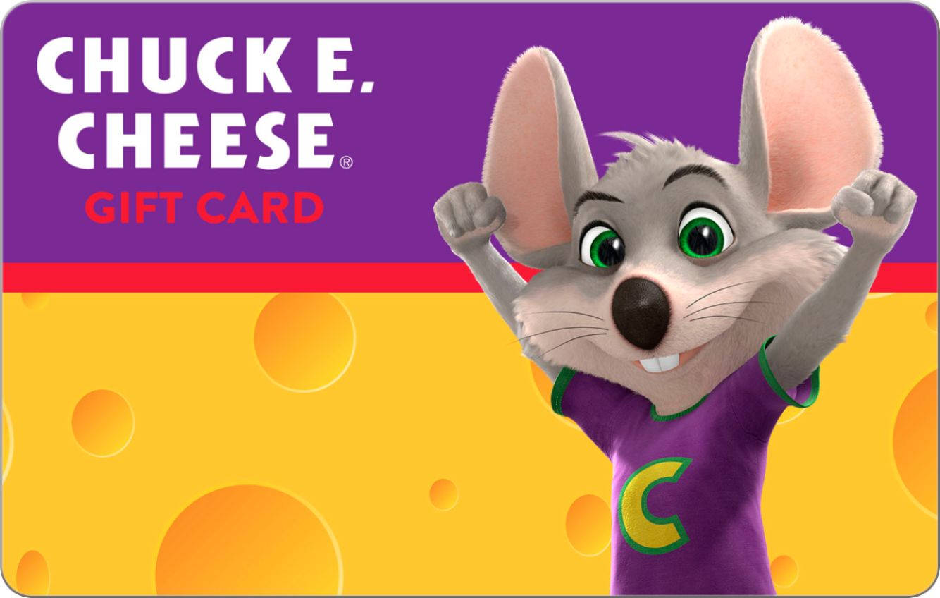 Chuck E Cheese Gift Card Background