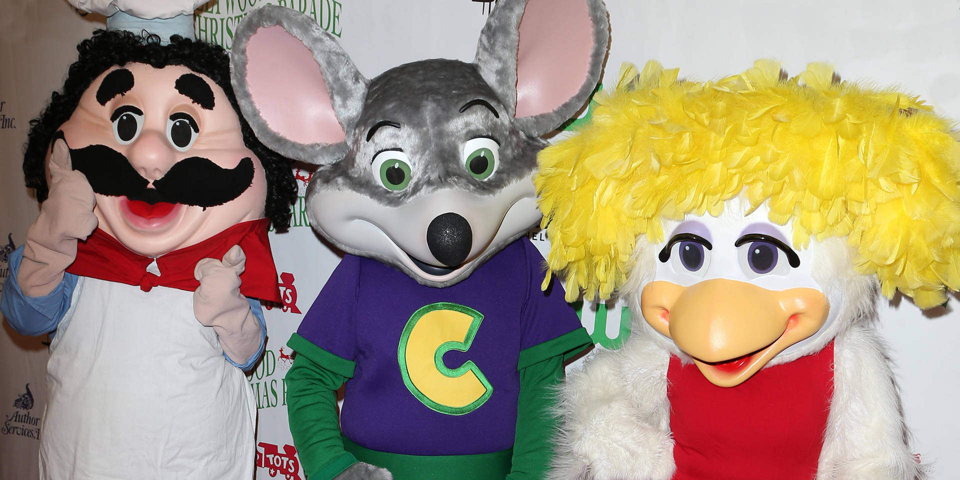 Chuck E Cheese Mascots