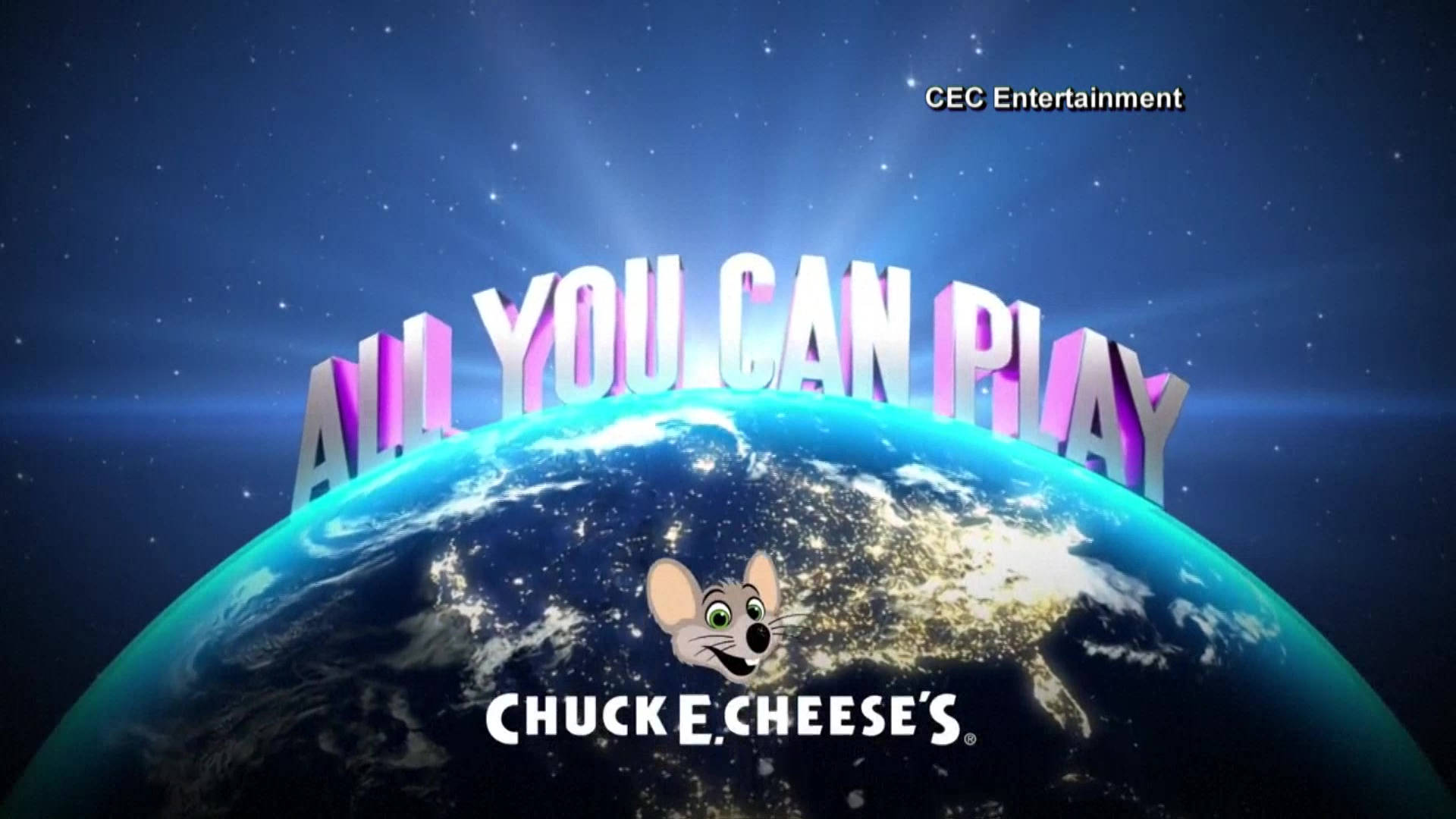 Chuck E Cheese Planet Earth Background