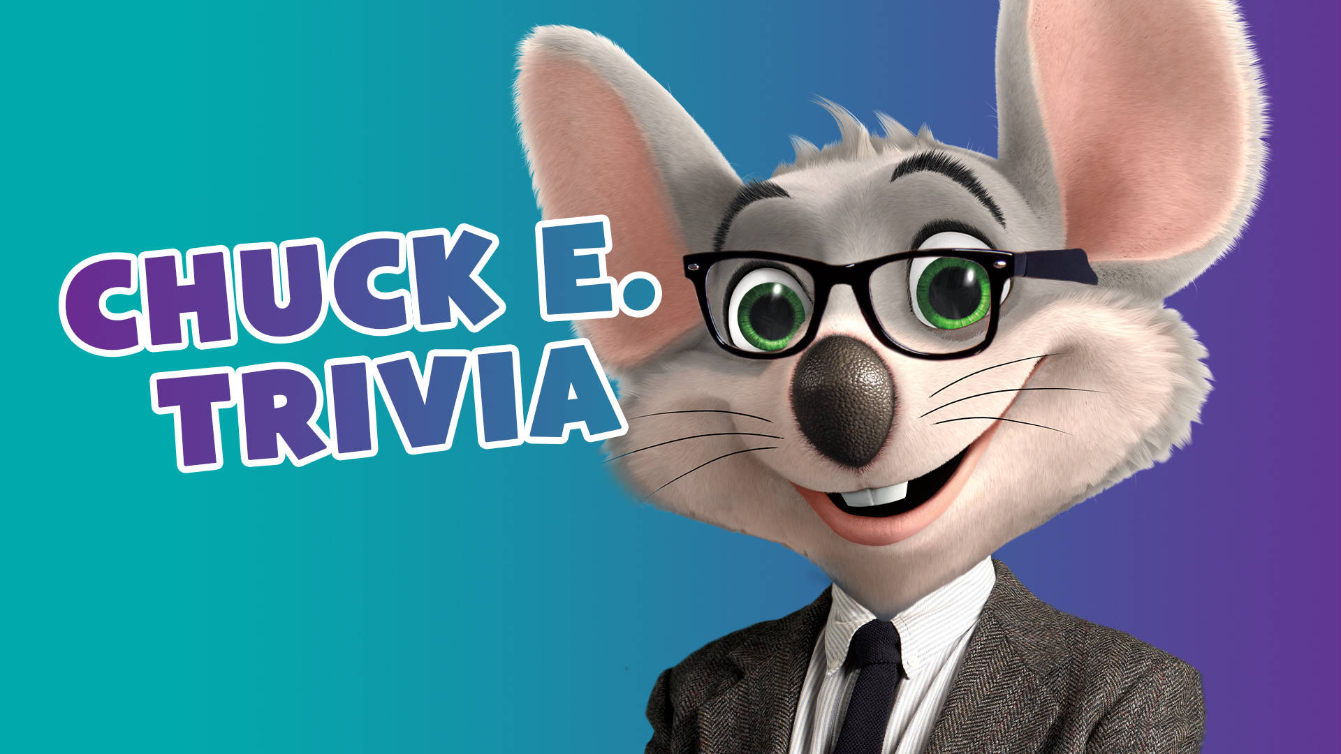 Chuck E Cheese Suit And Glasses Background