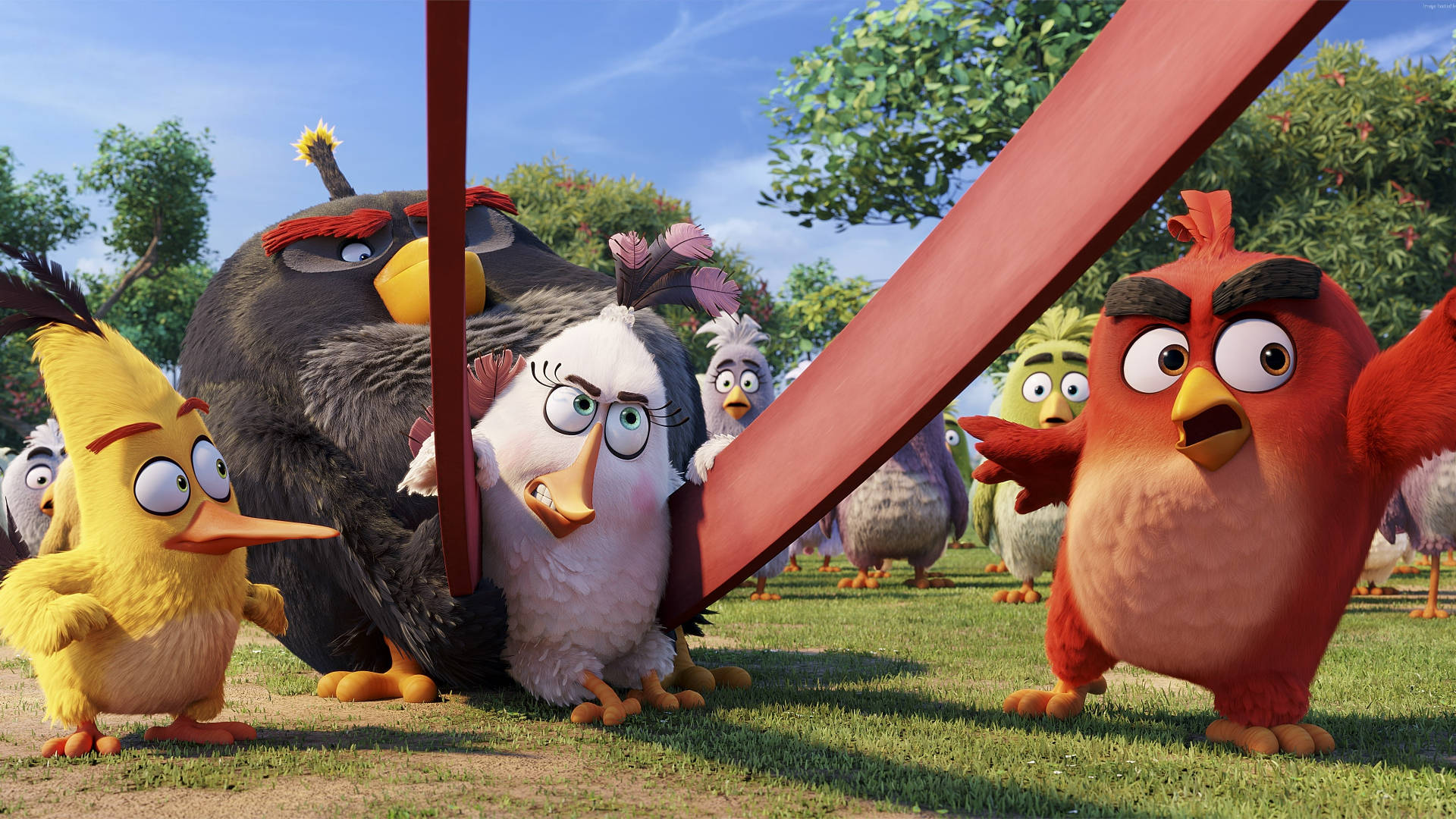 Chuck, Matilda, And Red In The Angry Birds Movie