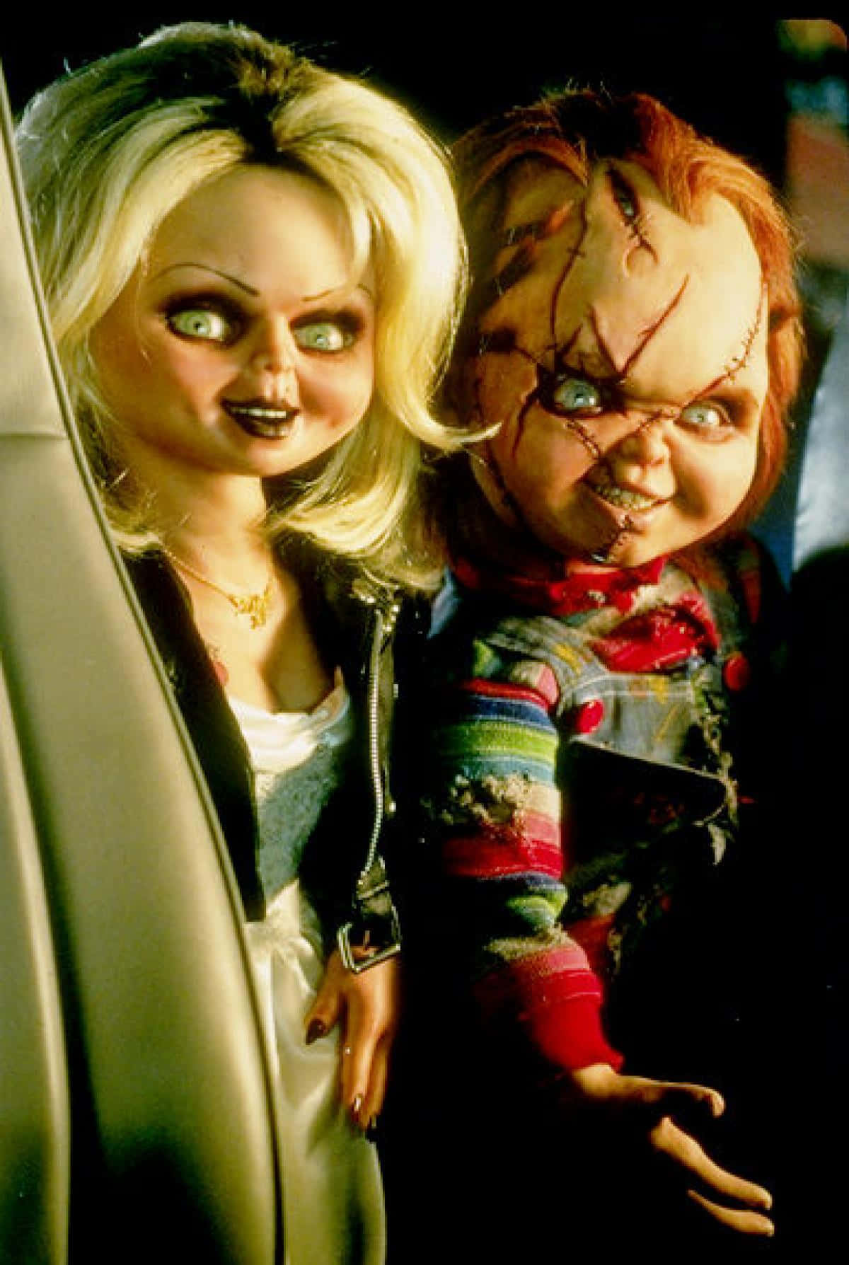 Chucky And Tiffany Killer Doll Couple Background