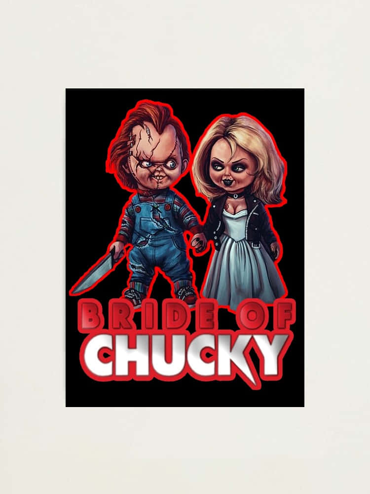 Chucky And Tiffany Steal A Passionate Moment