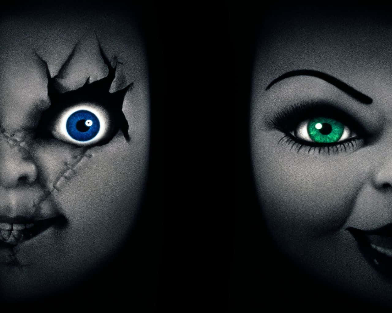 “chucky And Tiffany - United In Horror” Background