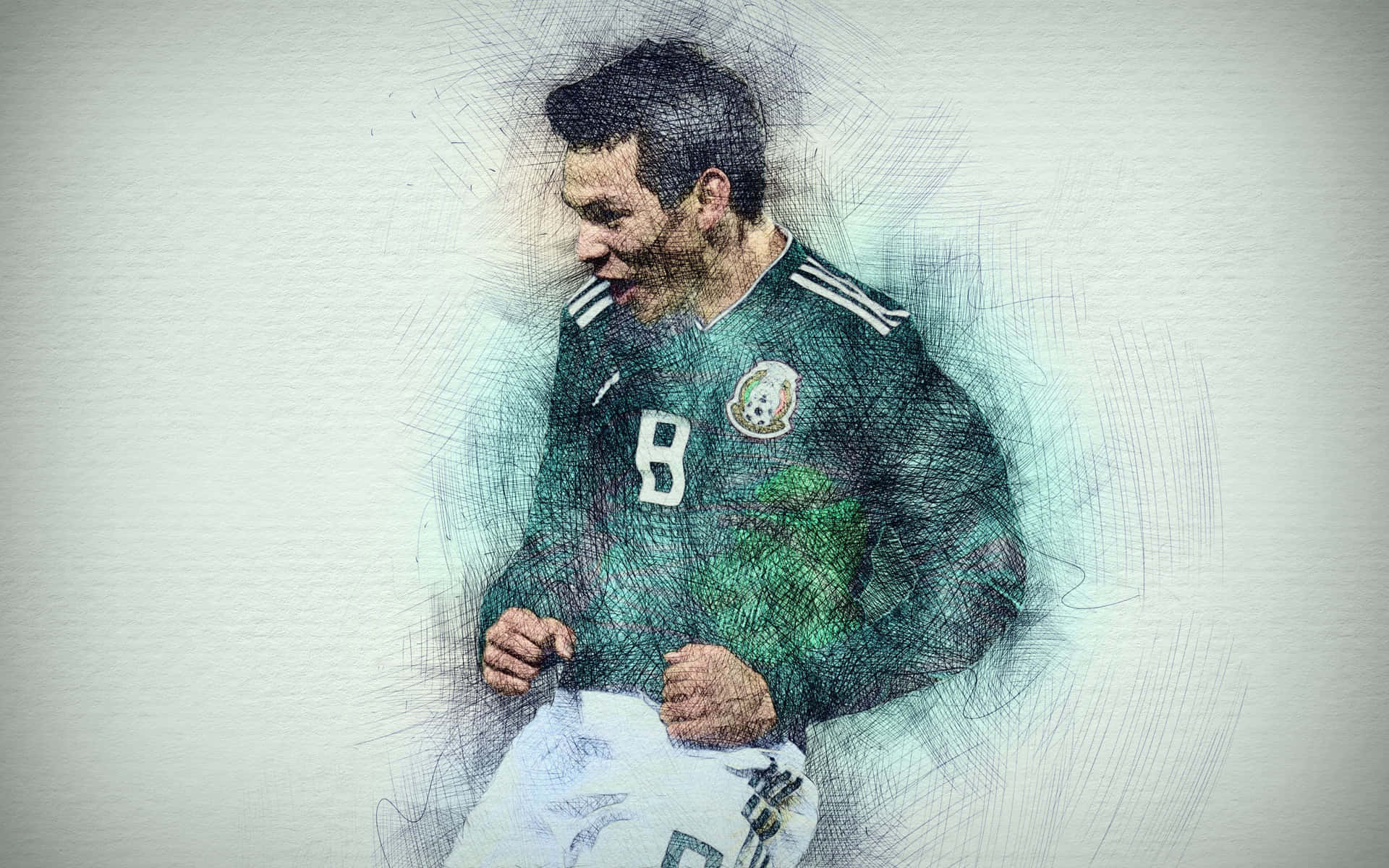 Chucky Lozano Fan Art Background