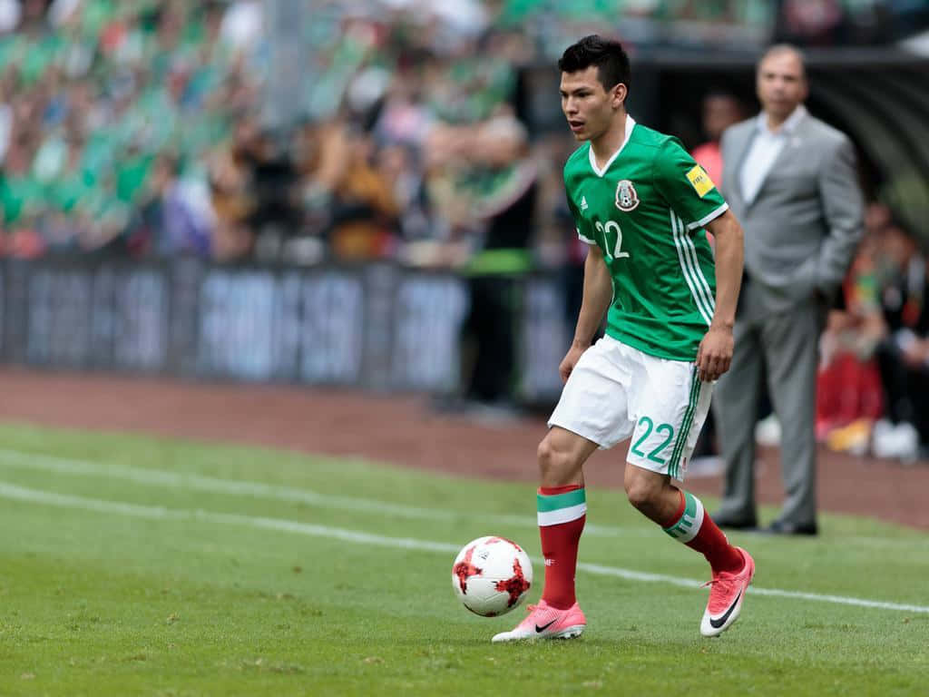 Chucky Lozano Striking A Pose Background