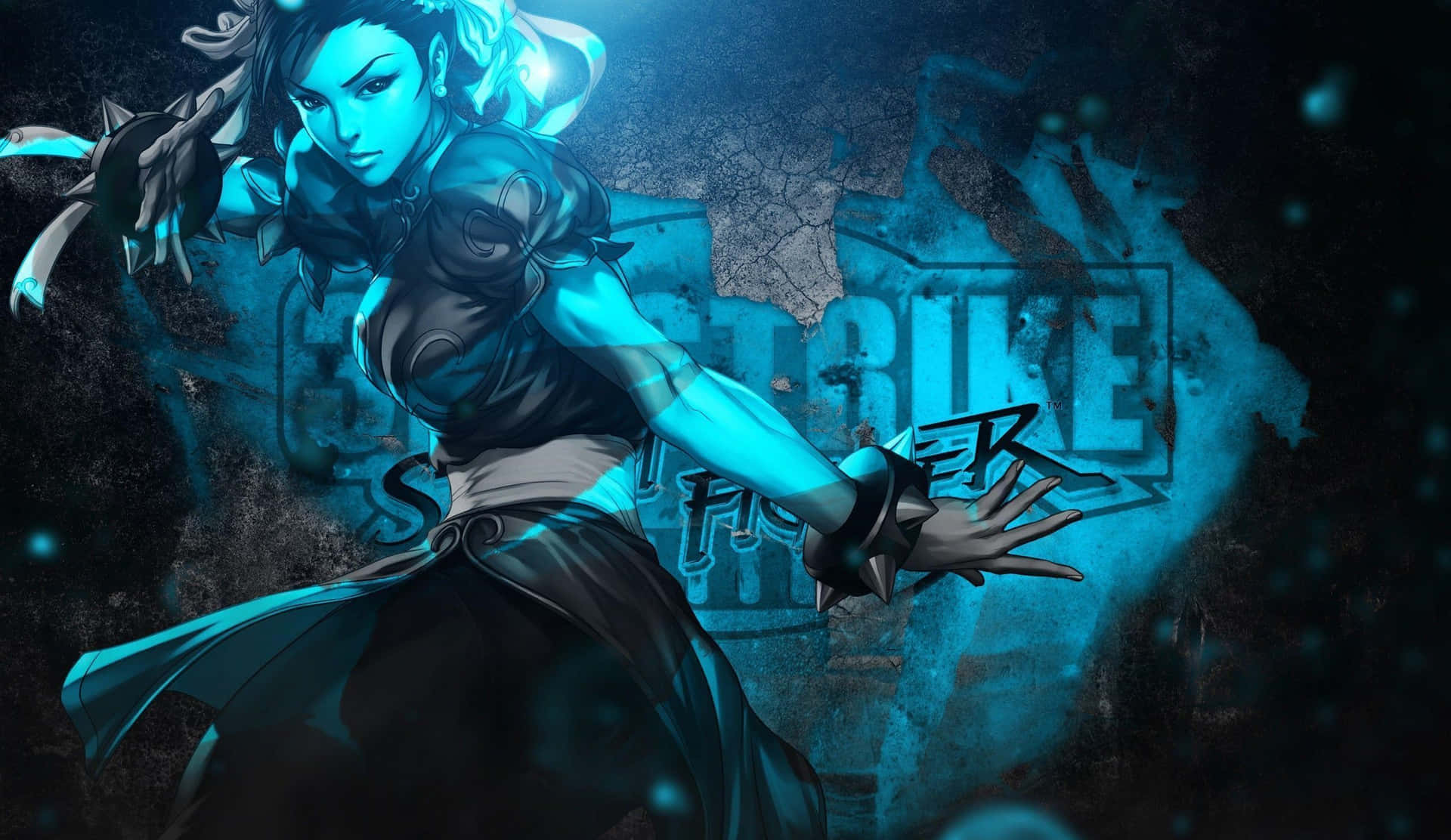 Chun Li Street Fighter Artwork Background