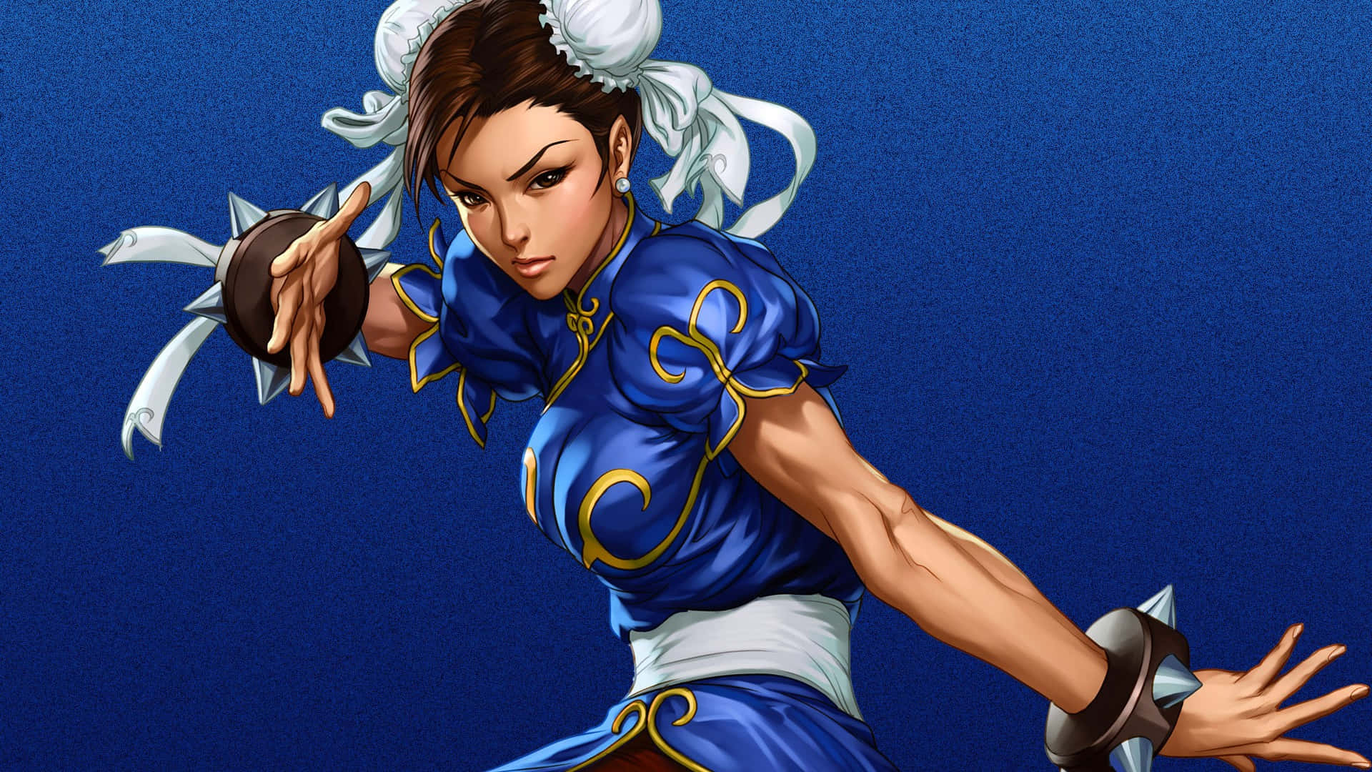 Chun Li Street Fighter Character Art Background