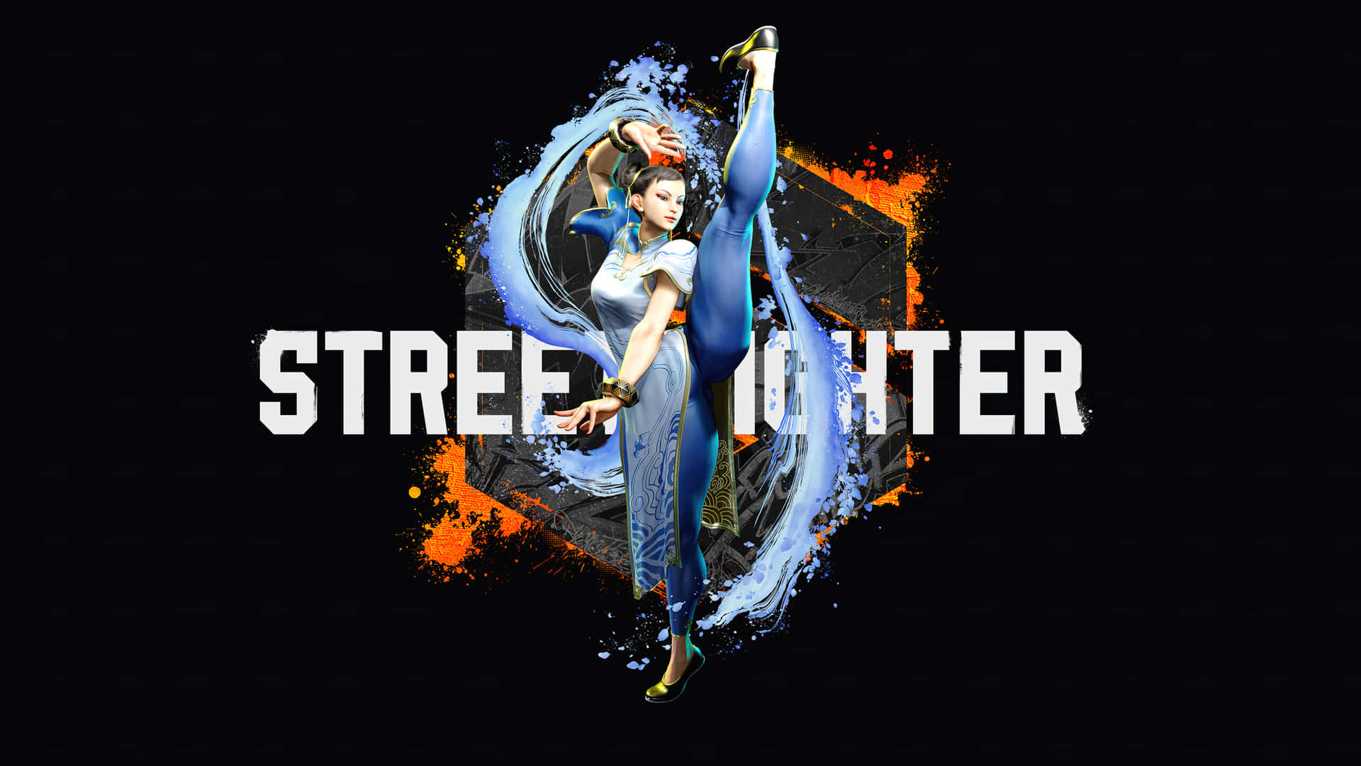 Chun Li Street Fighter Dynamic Pose