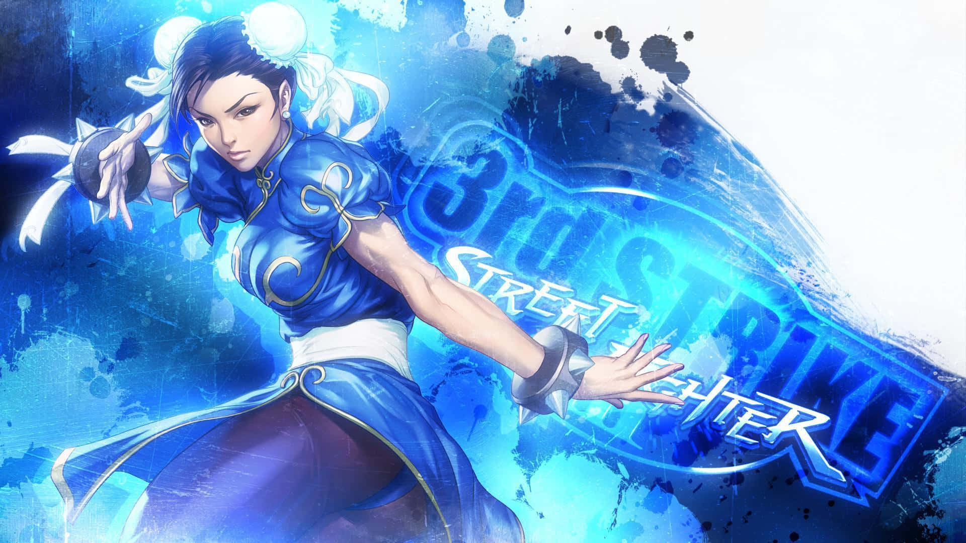 Chun Li Street Fighter3rd Strike Artwork Background