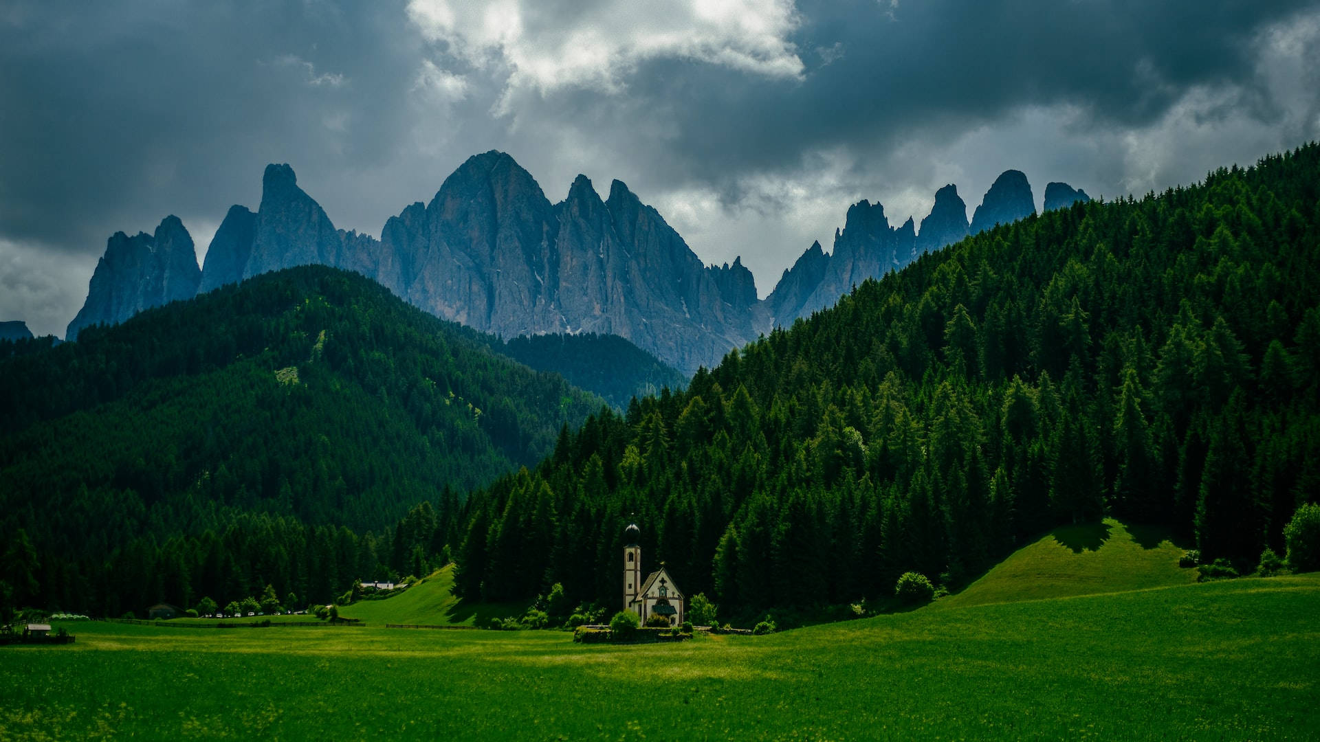 Church Of St. John Mountain Macbook Background